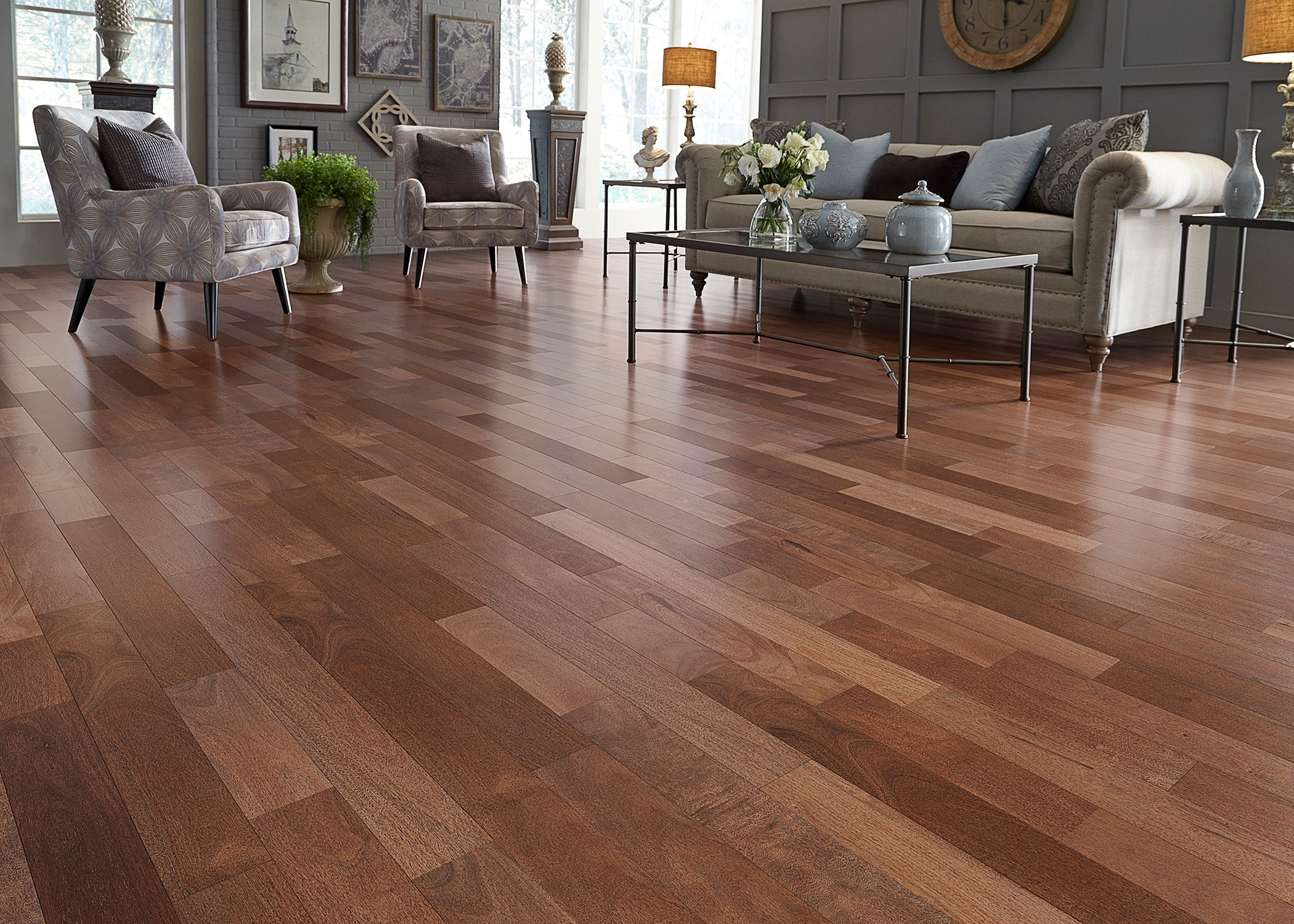 1/2 in. Pumpernickel Engineered Hardwood Flooring 5 in. Wide - As-Is - Stack Out - 118.04 Sq. Ft. - Image 2