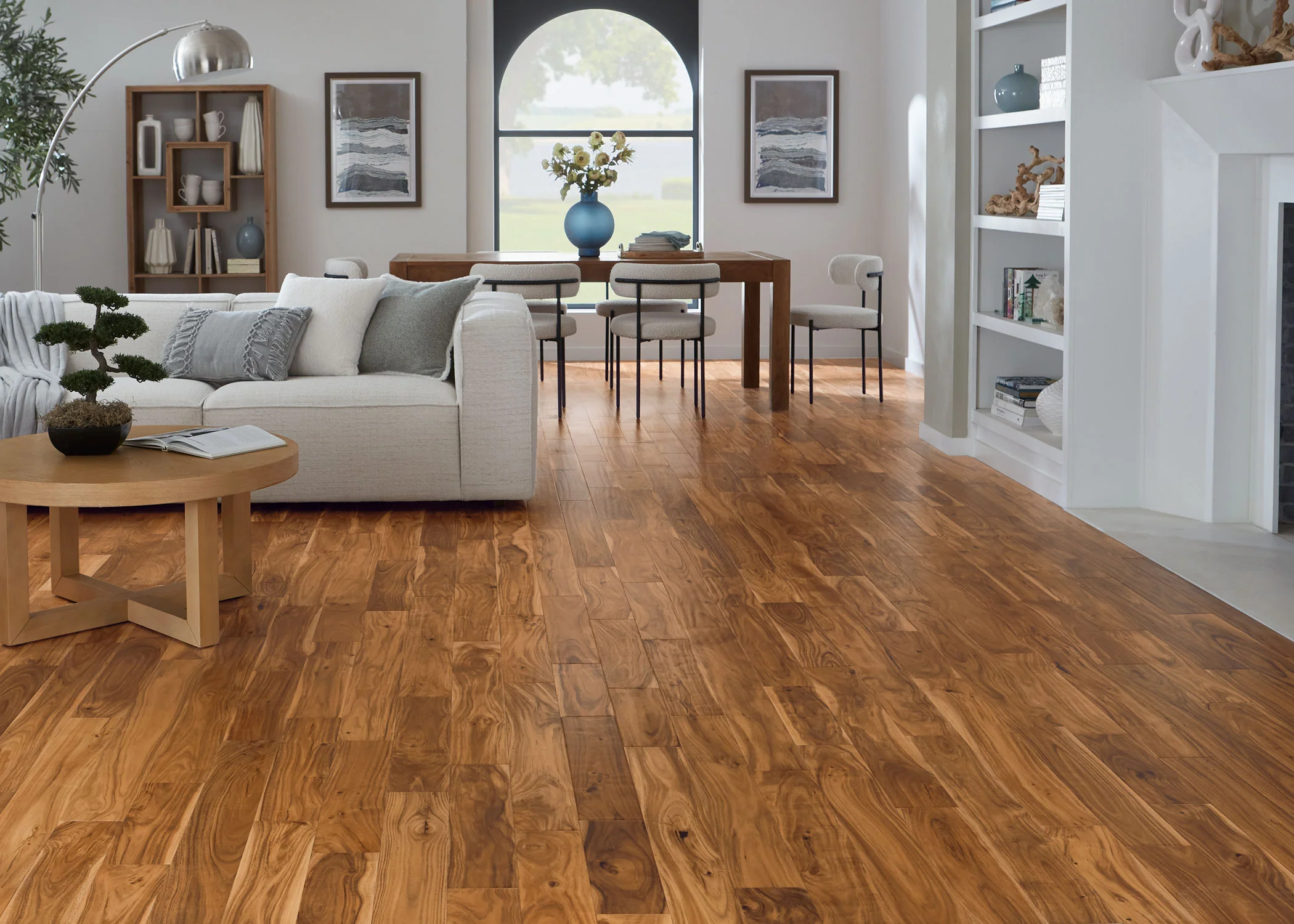 1/2 in. Tobacco Road Acacia Distressed Engineered Hardwood Flooring - Sample - Image 2