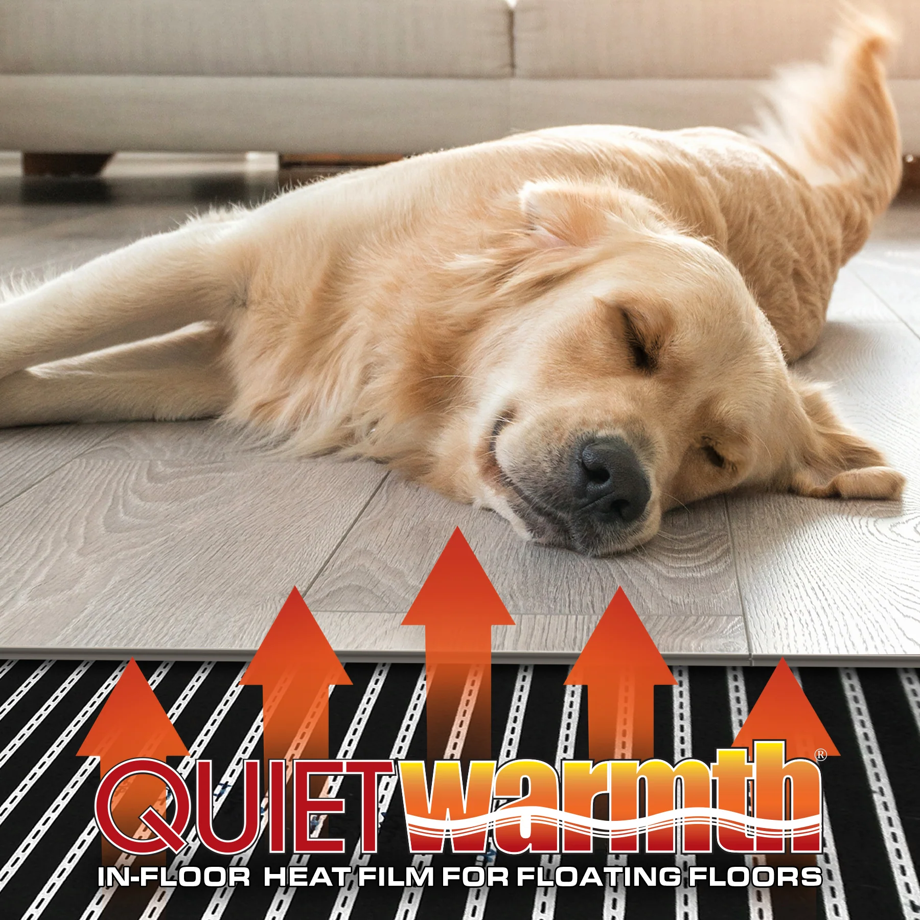 1.5 ft. W x 10 ft. L 120V Radiant Floor Heating Systems for Laminate, Vinyl, and Floating Floors - Image 6