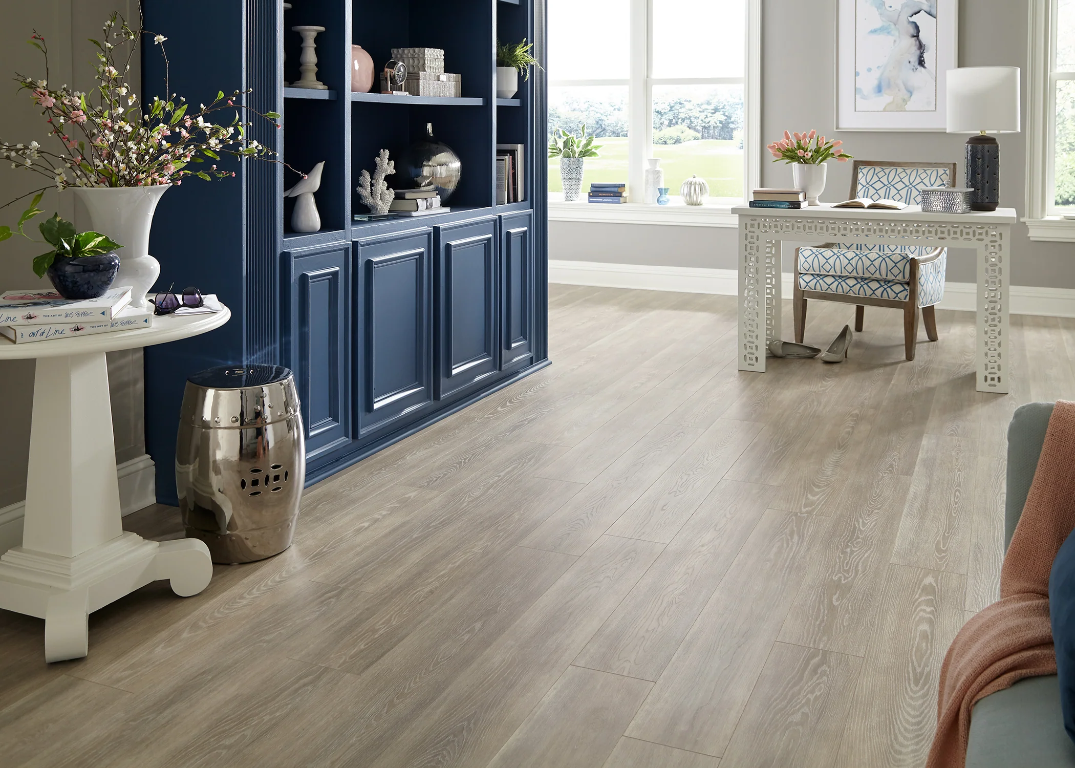 12mm Capistrano Oak 24 Hour Water-Resistant Laminate Flooring 7.5 in. Wide x 50.67 in. Long - As-Is - Stack Out - 926.64 Sq. Ft. - Image 2