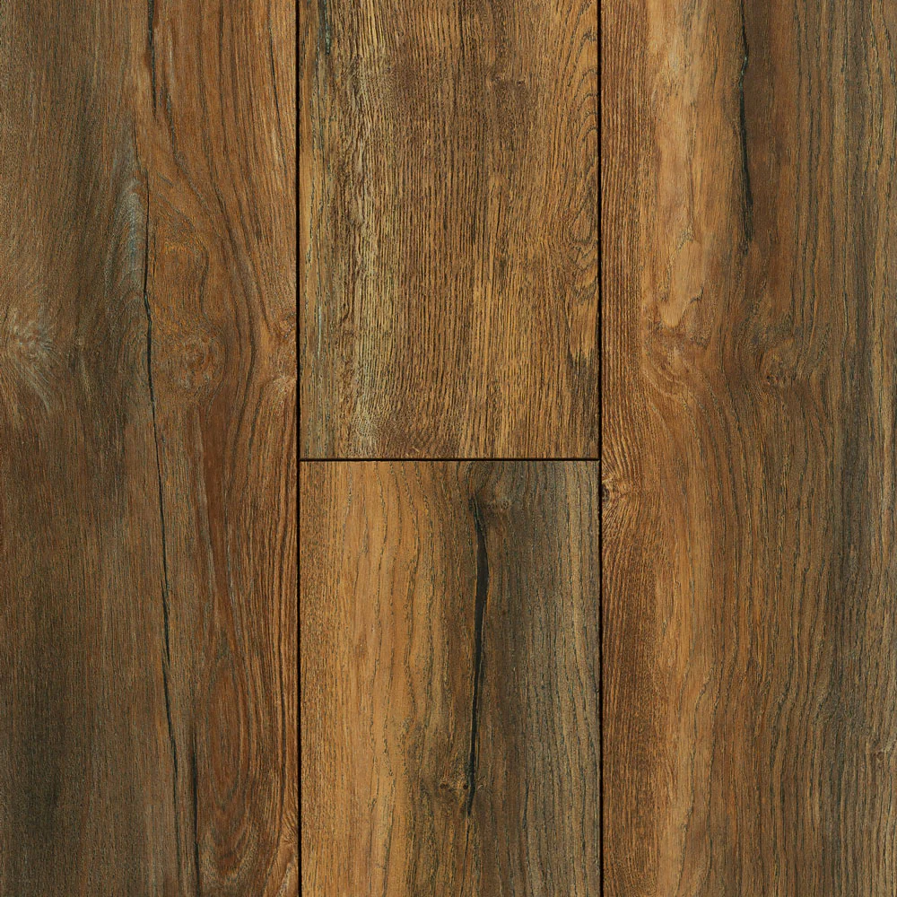 12mm New Haven Harbor Oak 24 Hour Water-Resistant Laminate Flooring 7.5 in. Wide x 50.67 in. Long - As-Is - Stack Out - 273.78 Sq. Ft.
