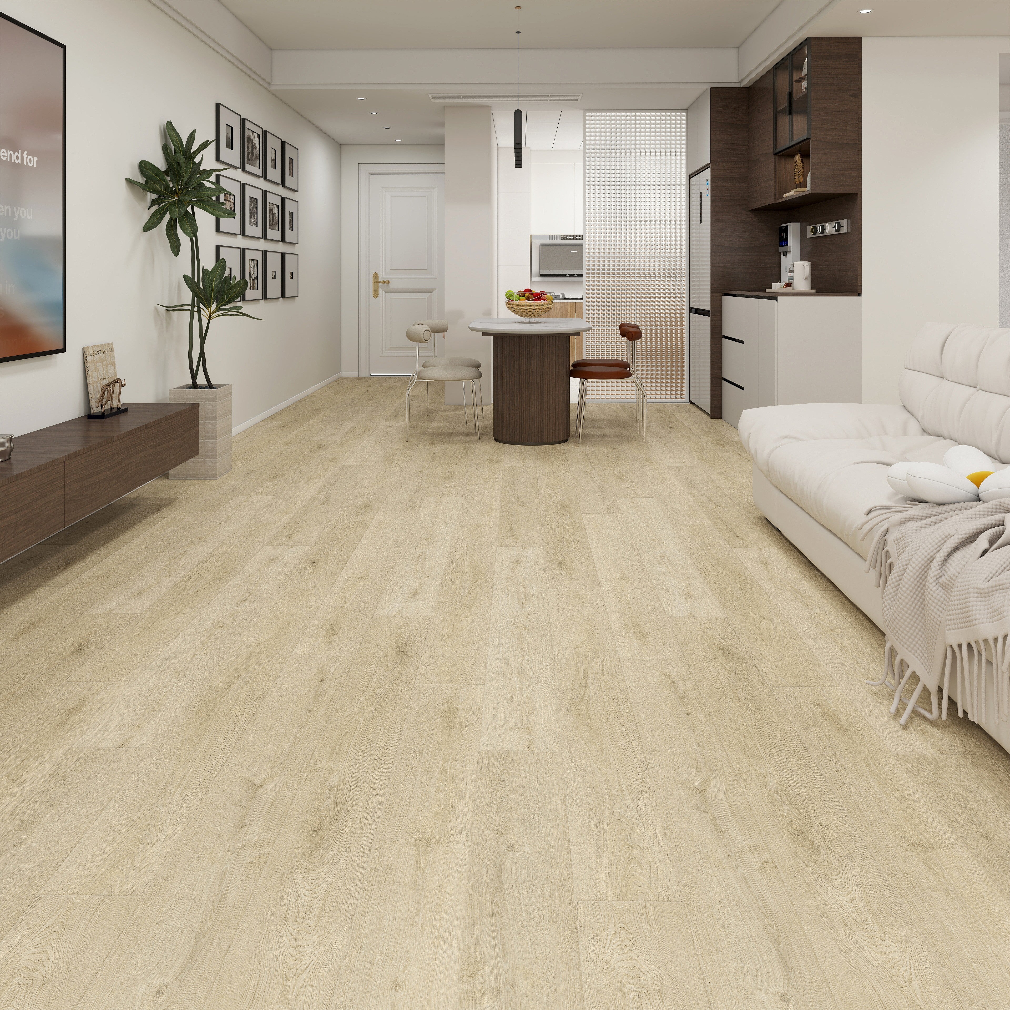 3.2mm Cabot County Oak Waterproof Rigid Vinyl Plank Flooring - Sample - Image 2