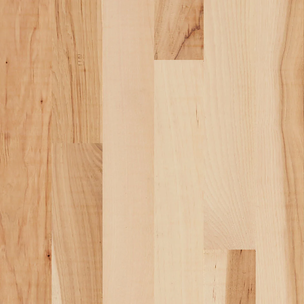 3/4 in. Natural Hickory Unfinished Solid Hardwood Flooring 2.25 in. Wide