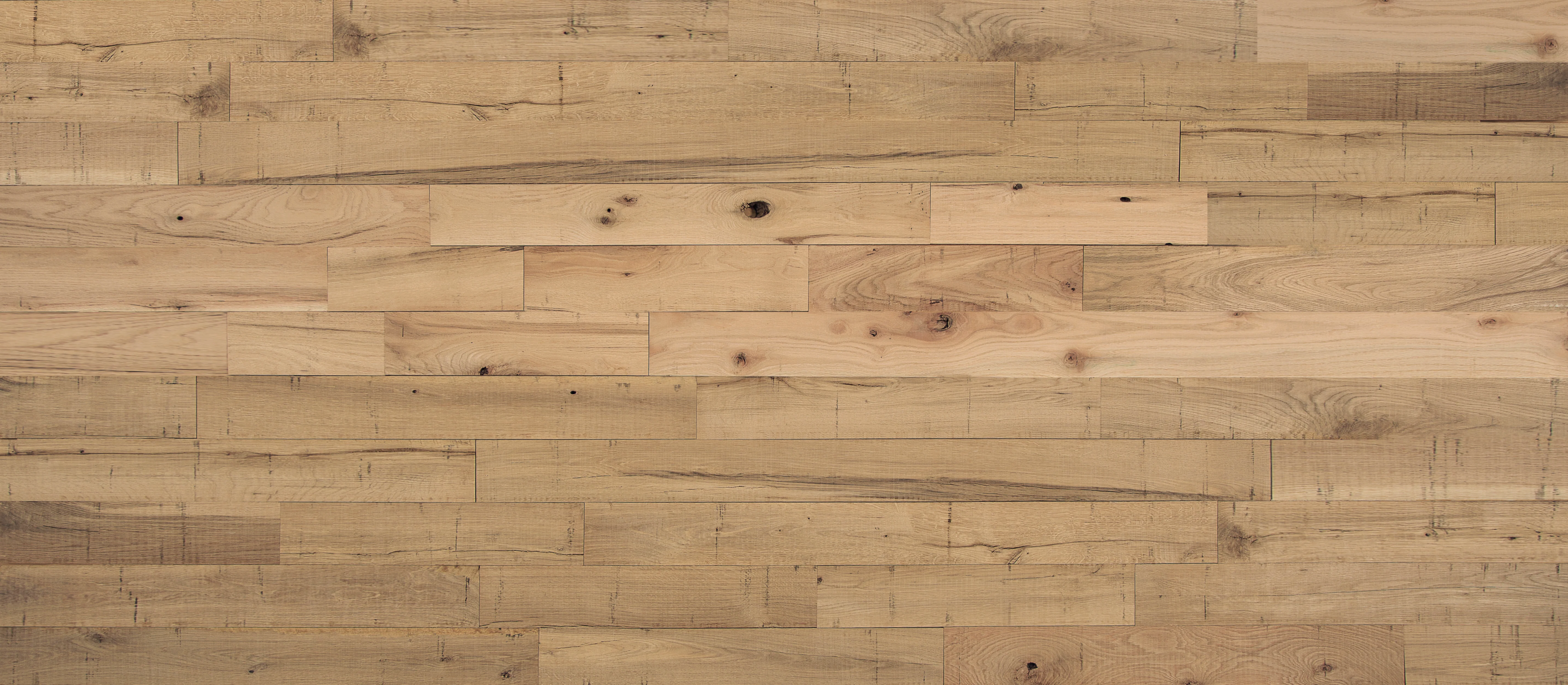3/4 in. Utility Oak Unfinished Solid Hardwood Flooring - Sample - Image 2
