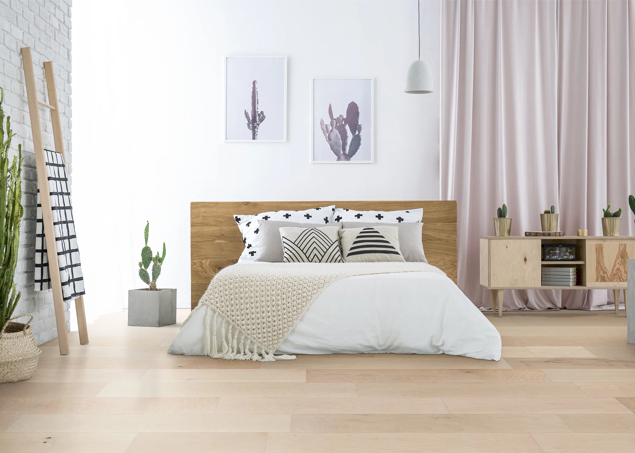3/8 in. Gander Downs Maple Quick Click Engineered Hardwood Flooring 6.25 in. Wide - As-Is - Stack Out - 1252.68 Sq. Ft. - Image 2