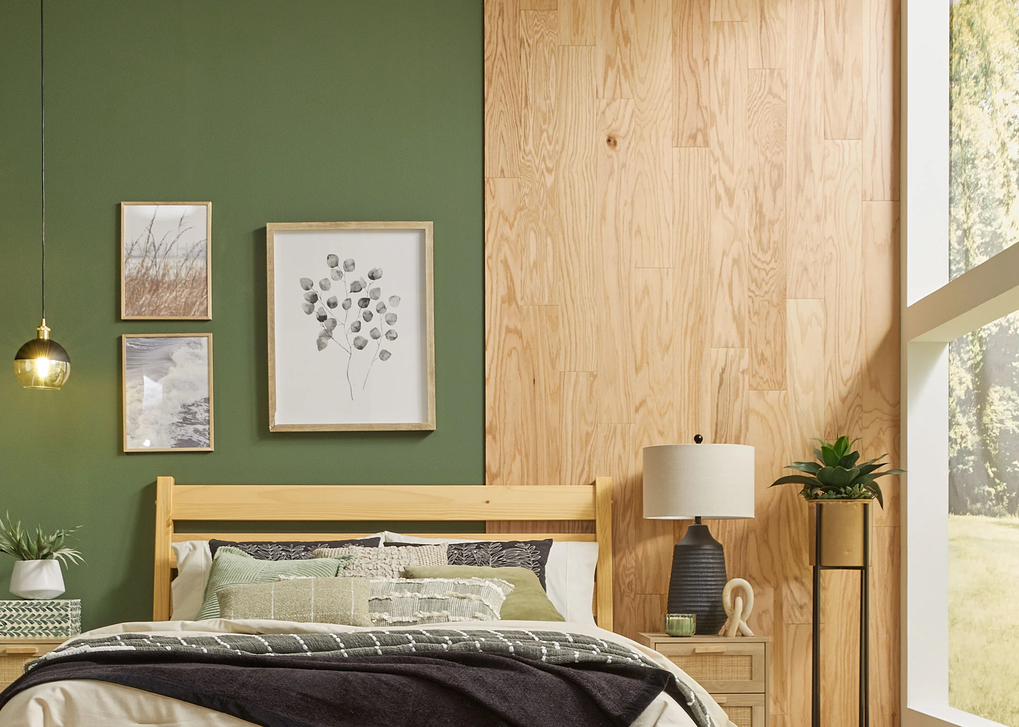 3/8 in. Red Oak Ridge Quick Click Engineered Hardwood Flooring - Sample - Image 3