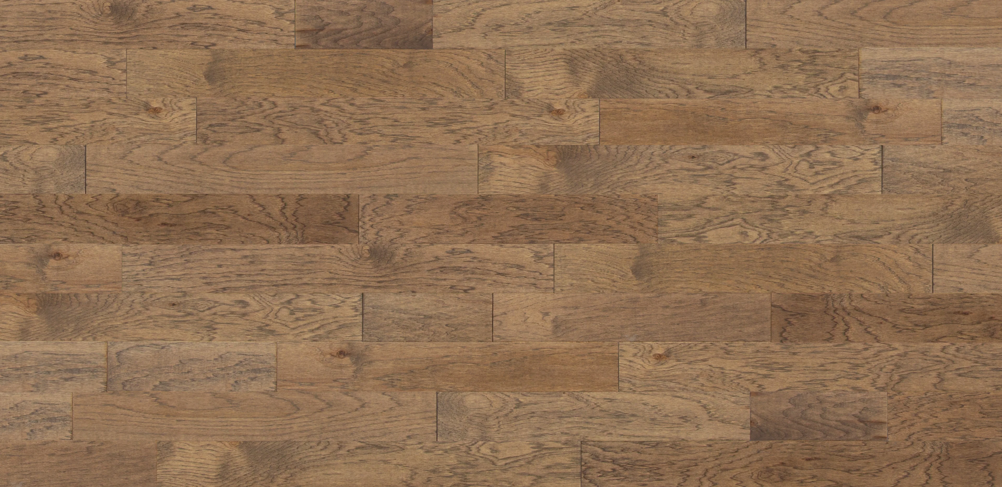 3/8 in. Shadow Valley Hickory Quick Click Engineered Hardwood Flooring - Sample - Image 3