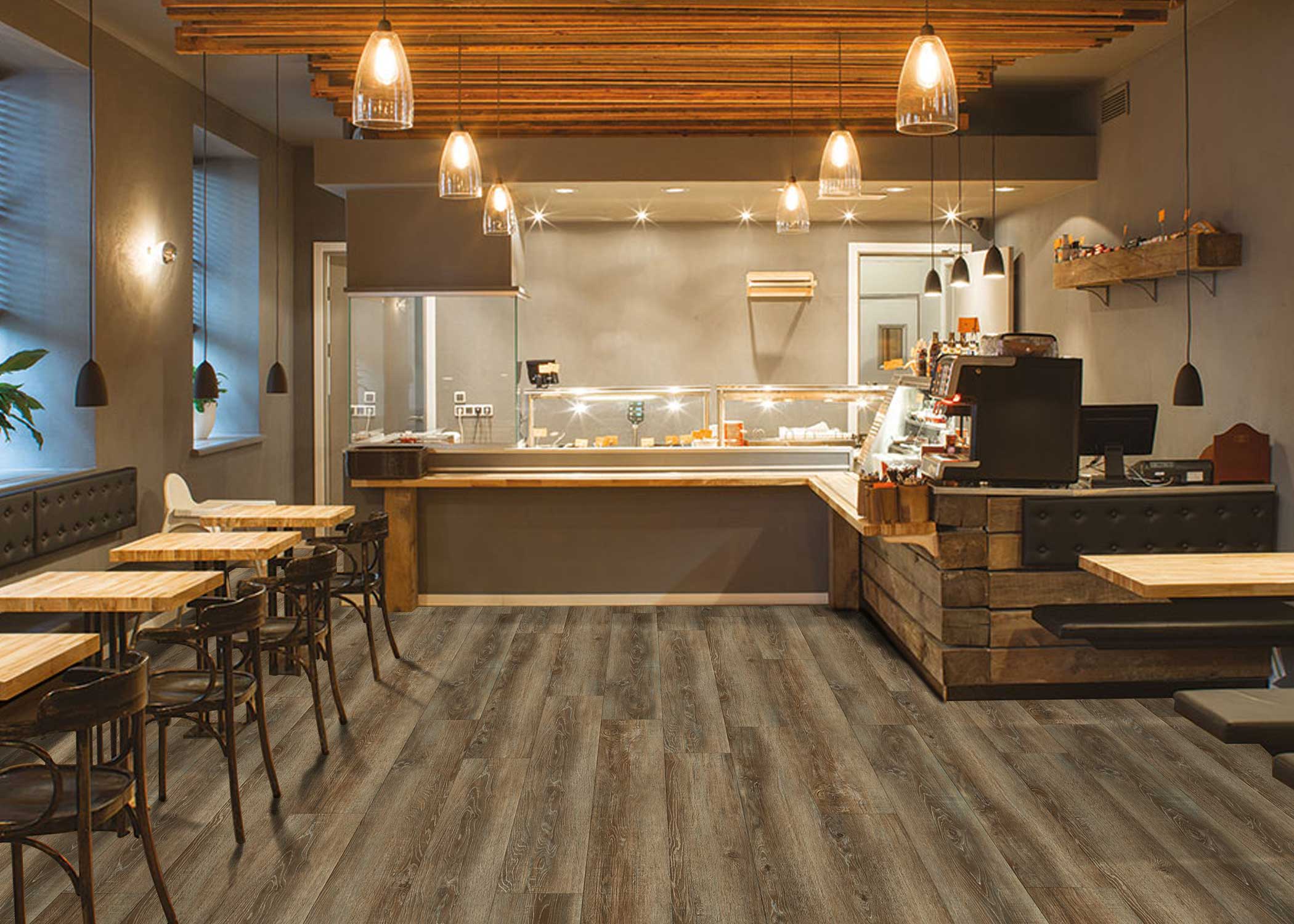 3mm Sparta Oak Waterproof Glue-Down Luxury Vinyl Plank Flooring - Sample - Image 2