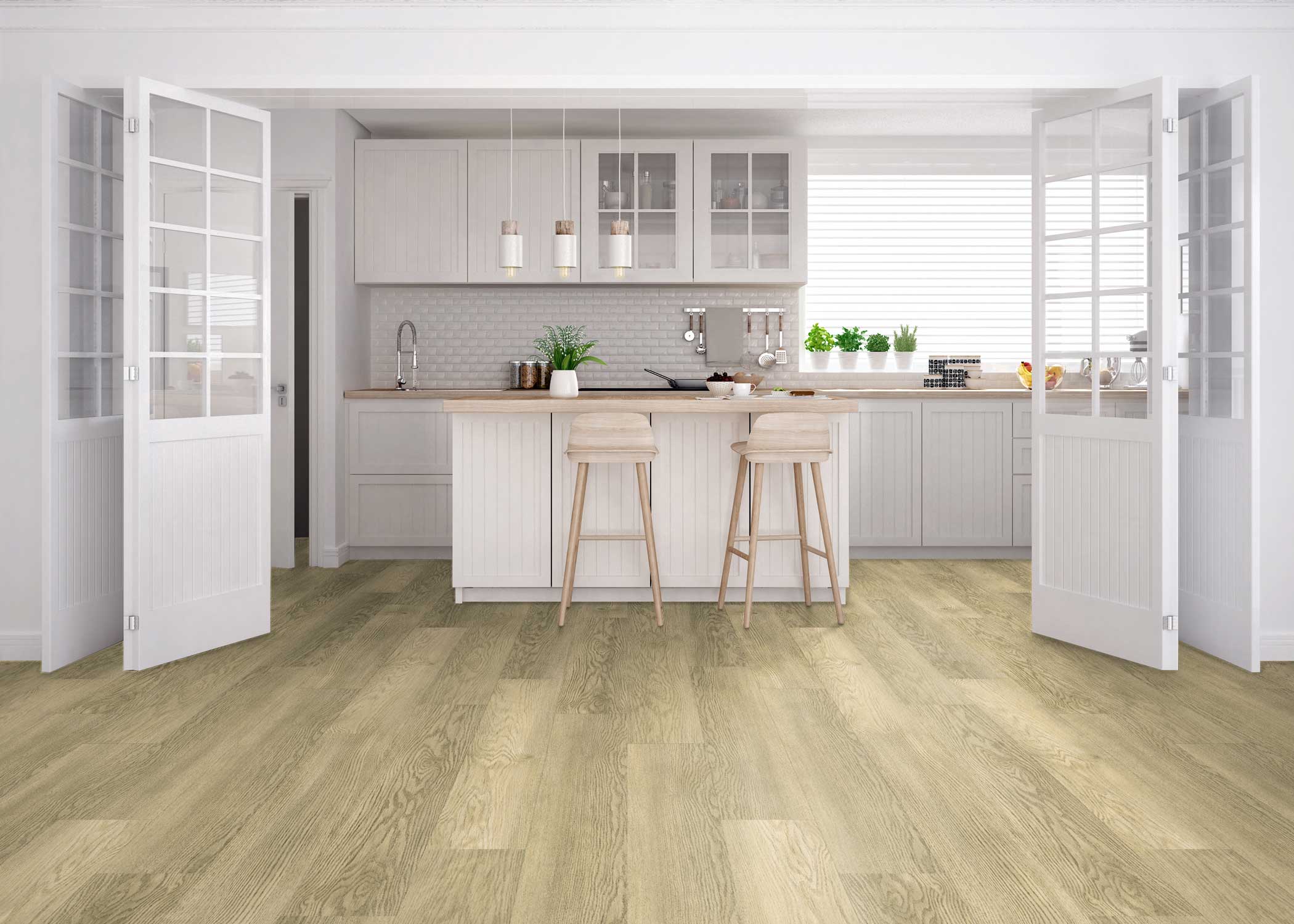 5mm w/pad Millhouse Oak Waterproof Rigid Vinyl Plank Flooring 7.17 in. Wide x 48 in. Long - Sample - Image 2