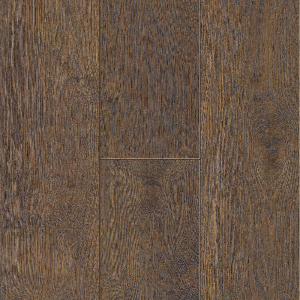 8mm w/pad Pendragon Peak Oak Water-Resistant Hybrid Resilient Flooring - Sample