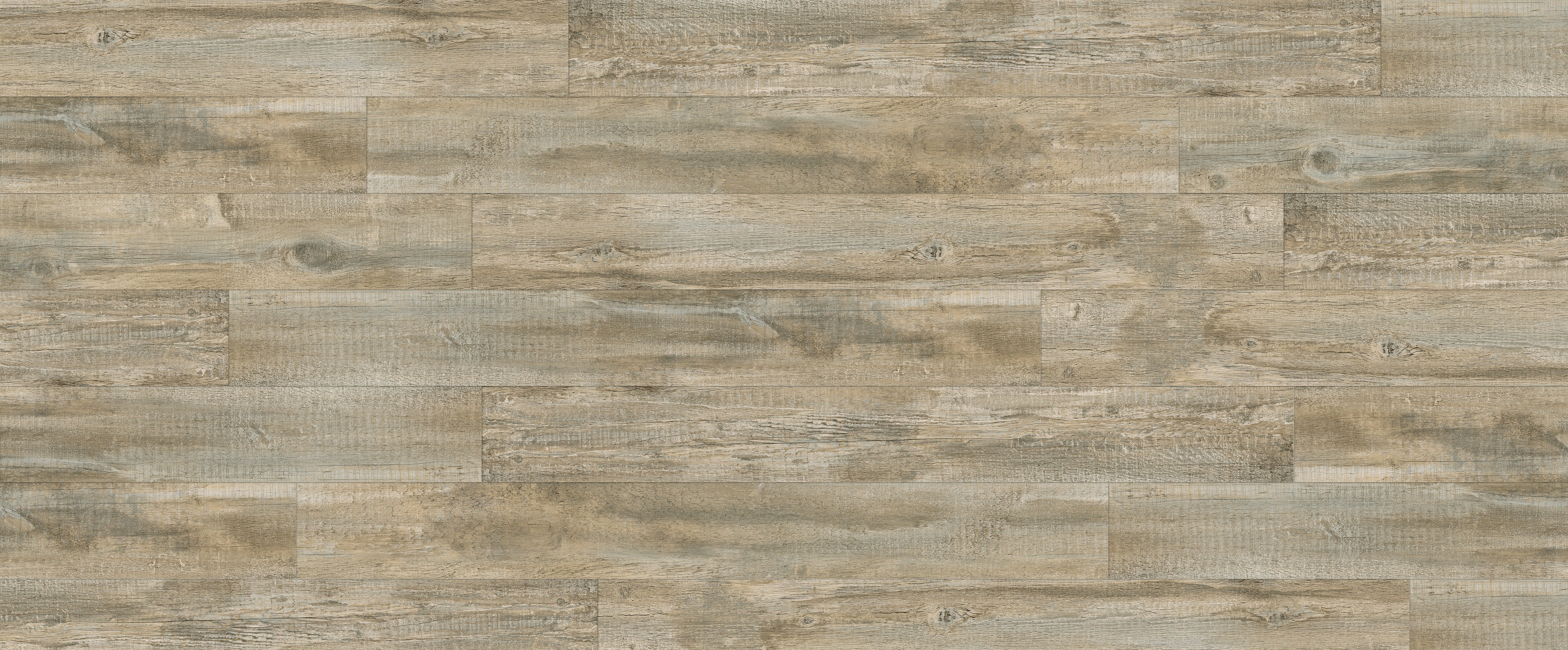 8mm Wagon Wheel Oak w/pad Waterproof Rigid Vinyl Plank Flooring - Sample - Image 3