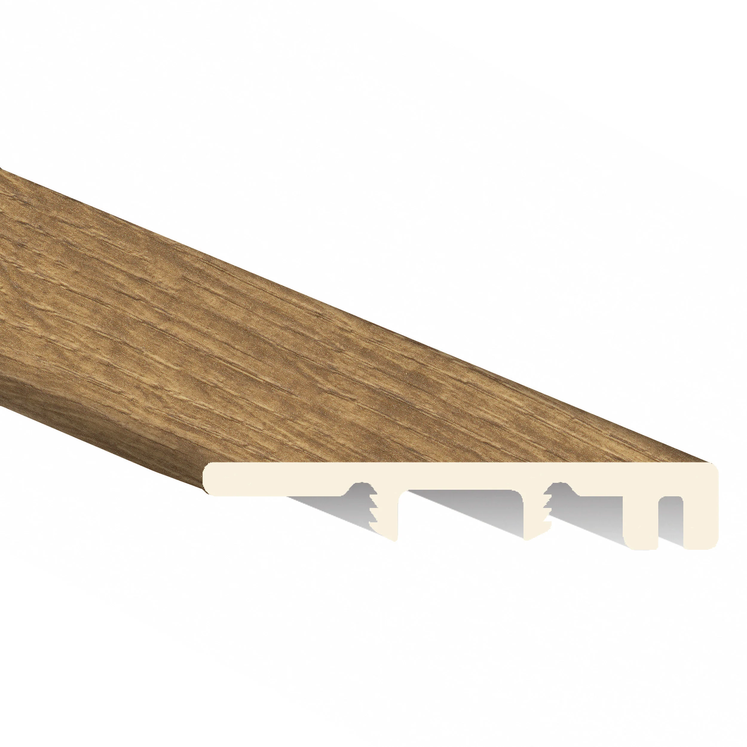 Autumn Cider Oak Waterproof Laminate 1.5 in. Wide x 7.5 ft. Length End Cap