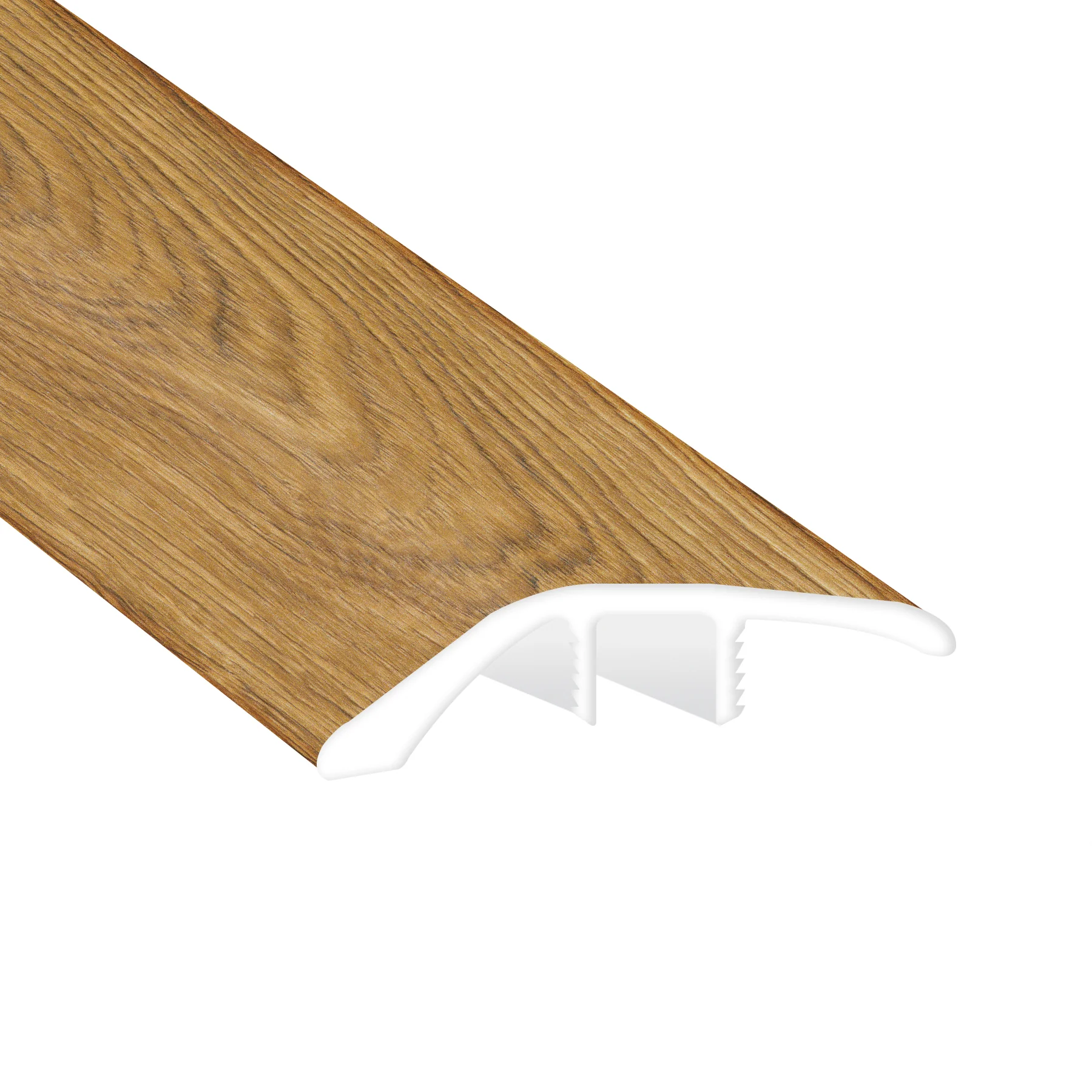 Bay Bridge Oak Waterproof Hybrid Resilient 1.89 in. Wide x 7.5 ft. Length Reducer