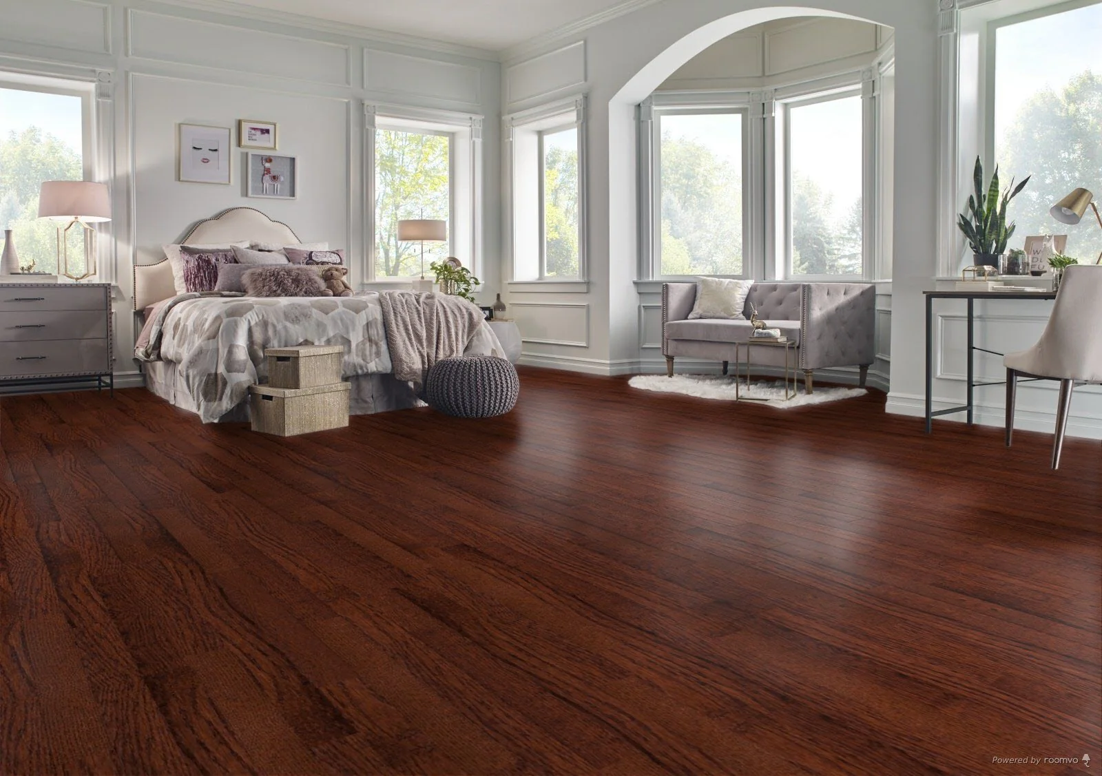 3/4 in. Cherry Oak Prefinished Solid Hardwood Flooring 3.25 in. Wide - Image 2