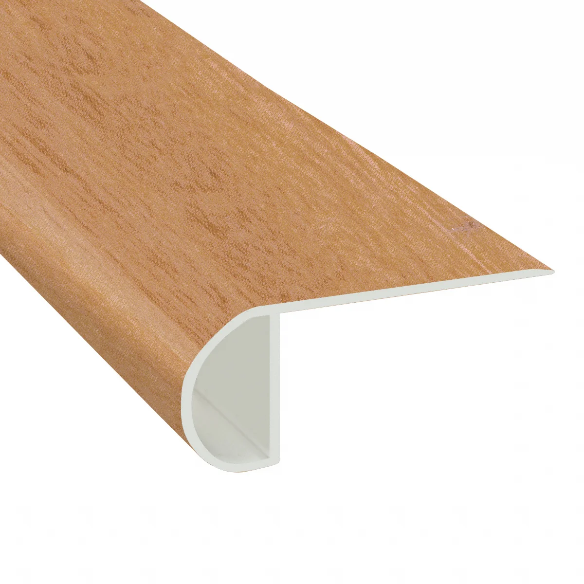 Brazilian Koa Vinyl Waterproof 2.25 in wide x 7.5 ft Length Low Profile Stair Nose - Image 2