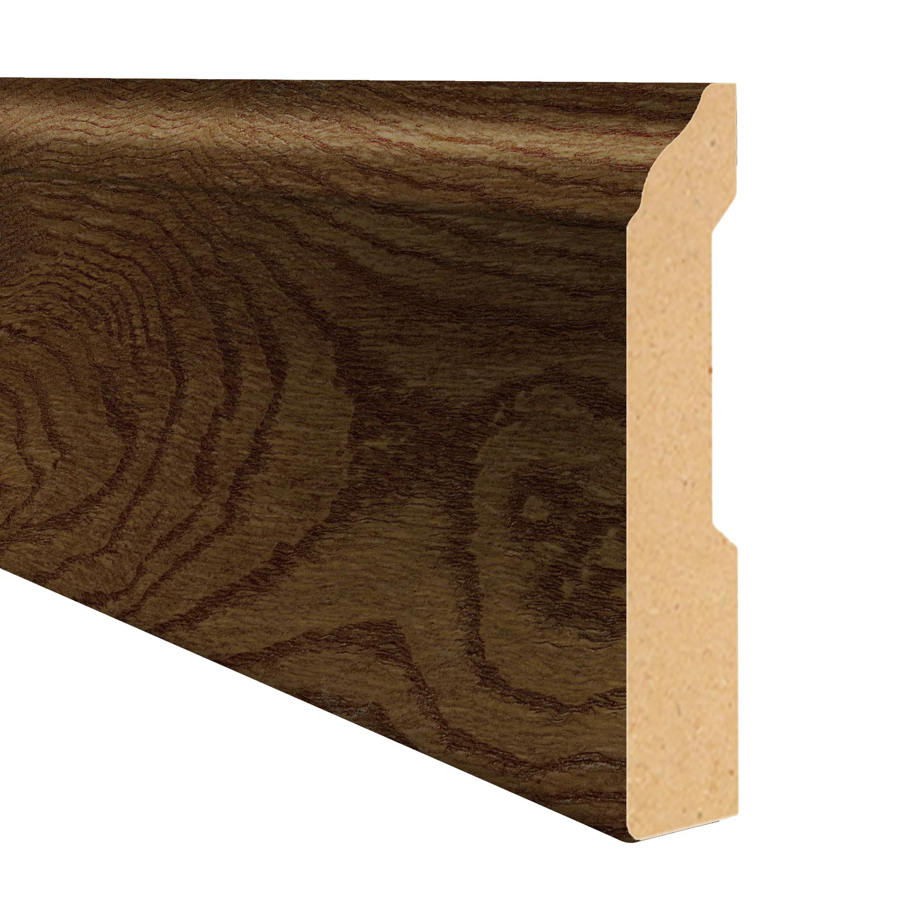 Brookwood Oak 3.25 in wide x 7.5 ft Length Baseboard