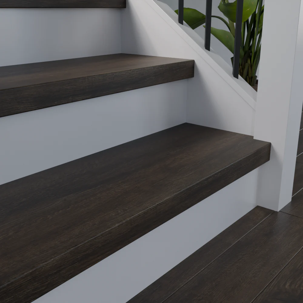 Brookwood Oak 48 in Length Square Retro Fit Tread - Image 3