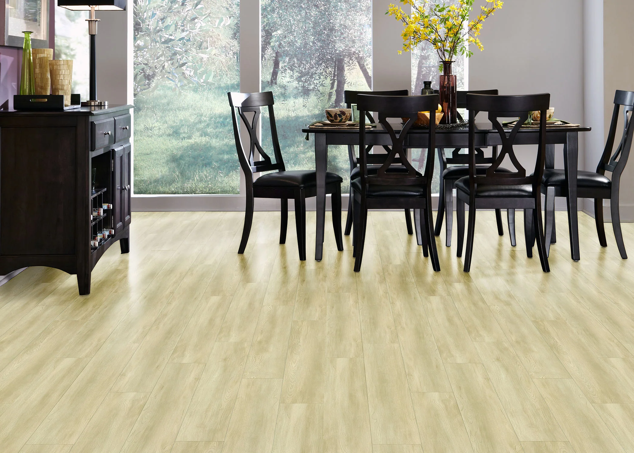 6mm w/pad Hilltop Oak Waterproof Rigid Vinyl Plank Flooring 7 in. Wide x 60 in. Long - Image 2