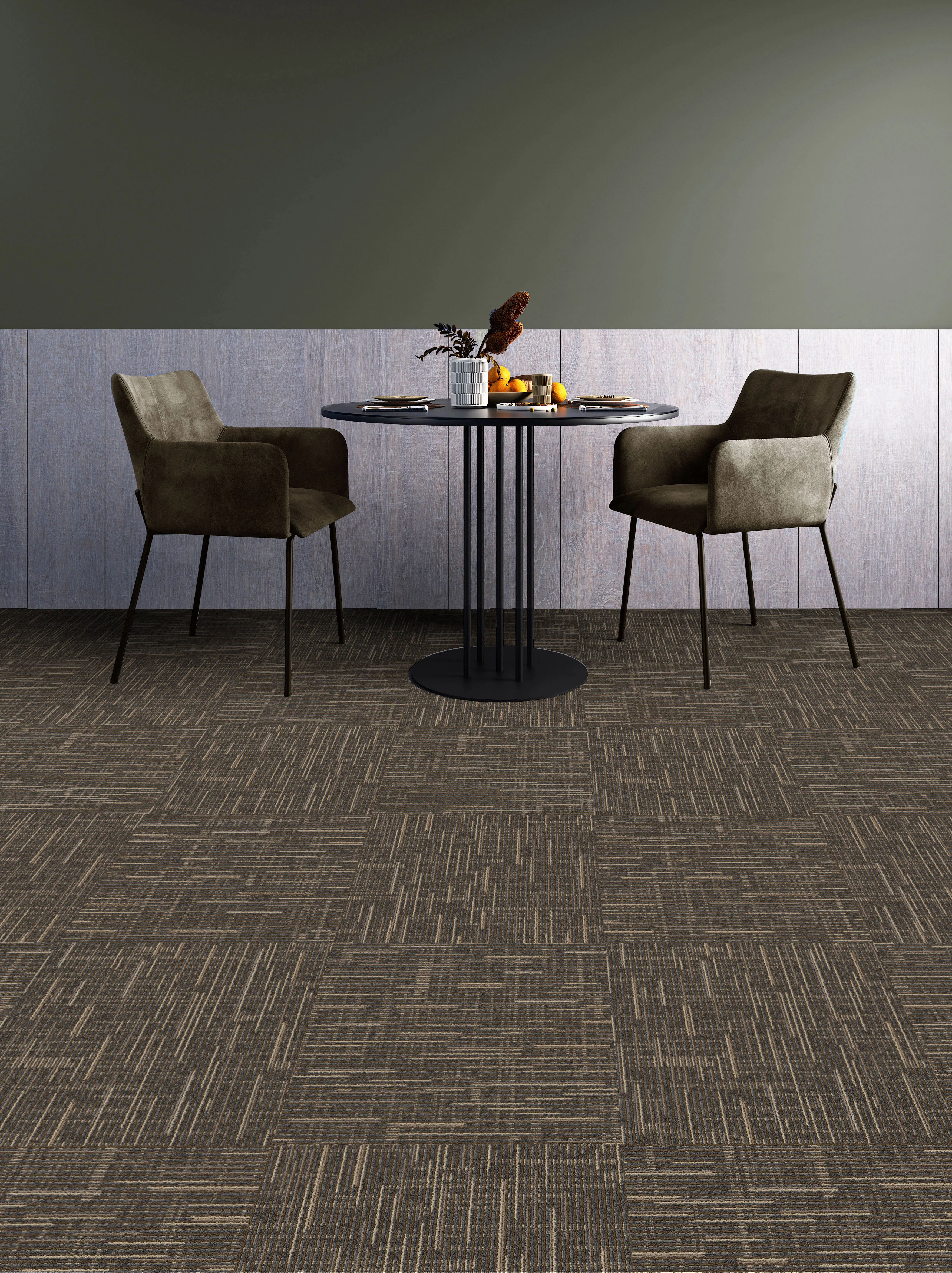 Copper Moon Vinyl Back Carpet Tile 19.6 In. x 19.6 In. - Image 2