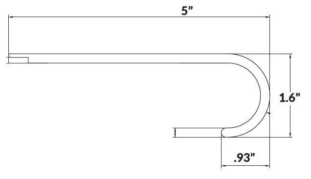 Copper Oak Landing Stair Nose - Image 2
