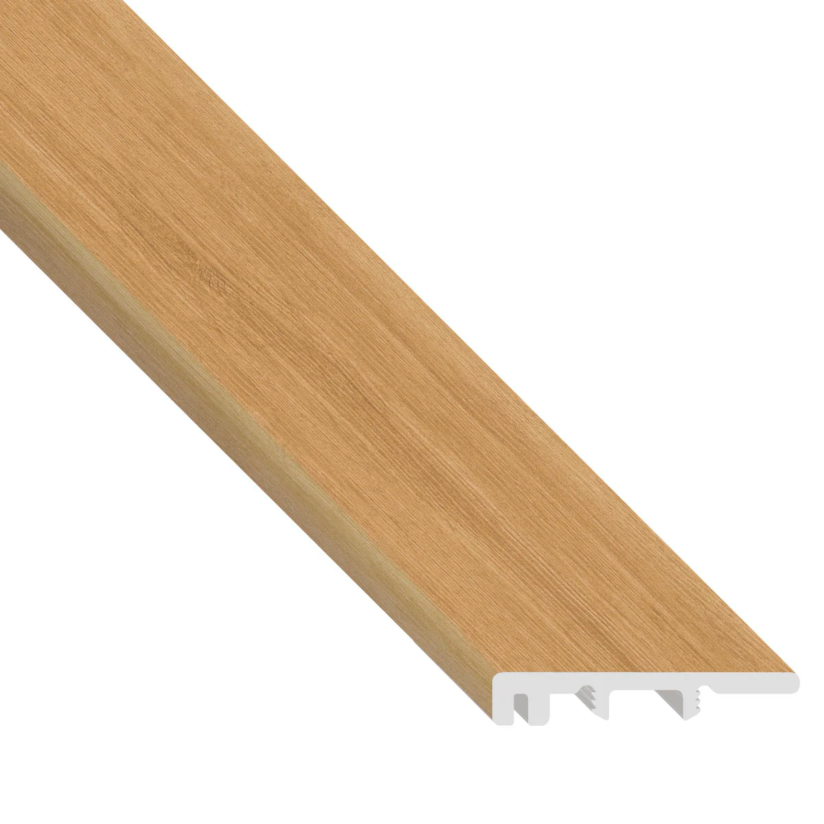 DH WP Chapel Oak Laminate Waterproof 1.5 in wide x 7.5 ft Length Low Profile End Cap