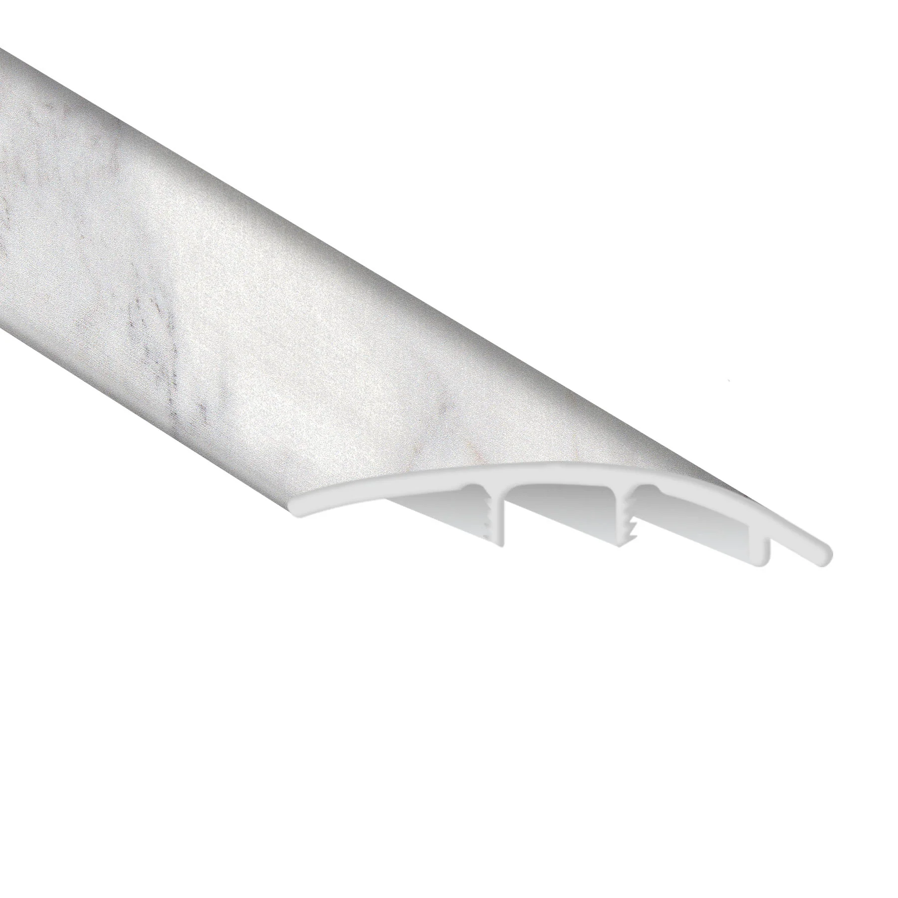 DH WP Trevi Fountain Marble Laminate Waterproof 1.89 in wide x 7.5 ft Length Low Profile Reducer
