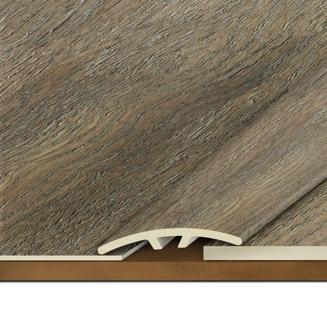Glacier Bay Oak Vinyl Waterproof 1.59 in wide x 7.5 ft length Multi Trim - Image 2
