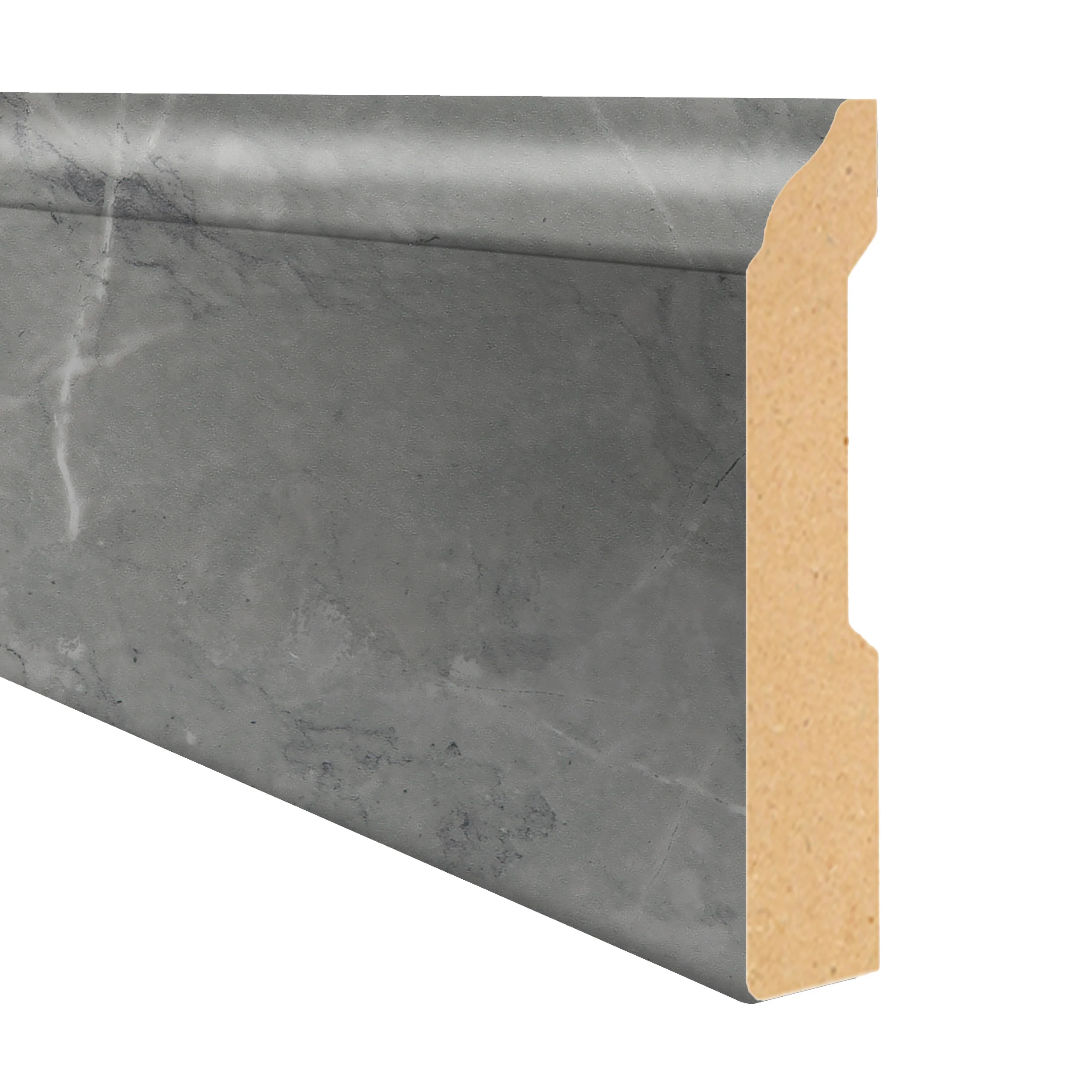 Grigio Salerno 3.25 in wide x 7.5 ft Length Baseboard
