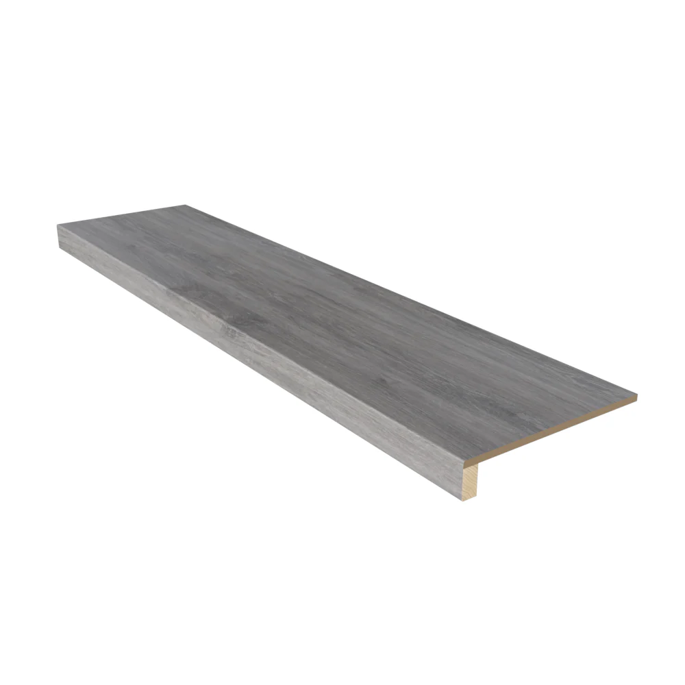 Laguna Gray Oak 48 in Length Square Retro Fit Tread
