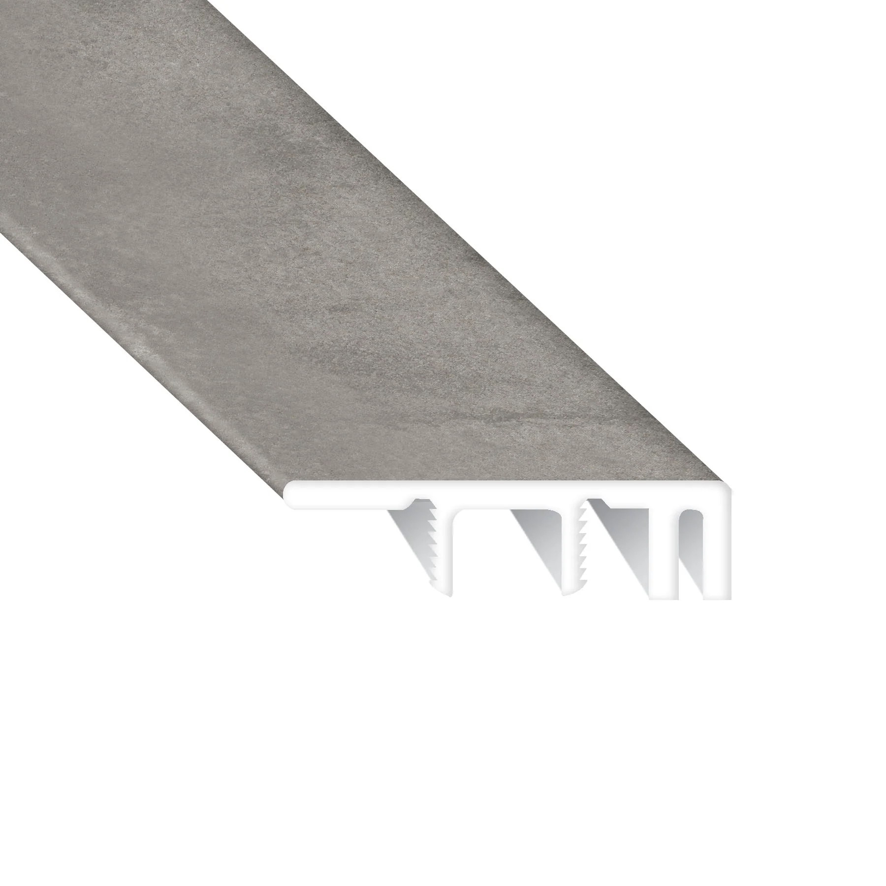 Lunar Concrete Waterproof Laminate 1.5 in. Wide x 7.5 ft. Length End Cap
