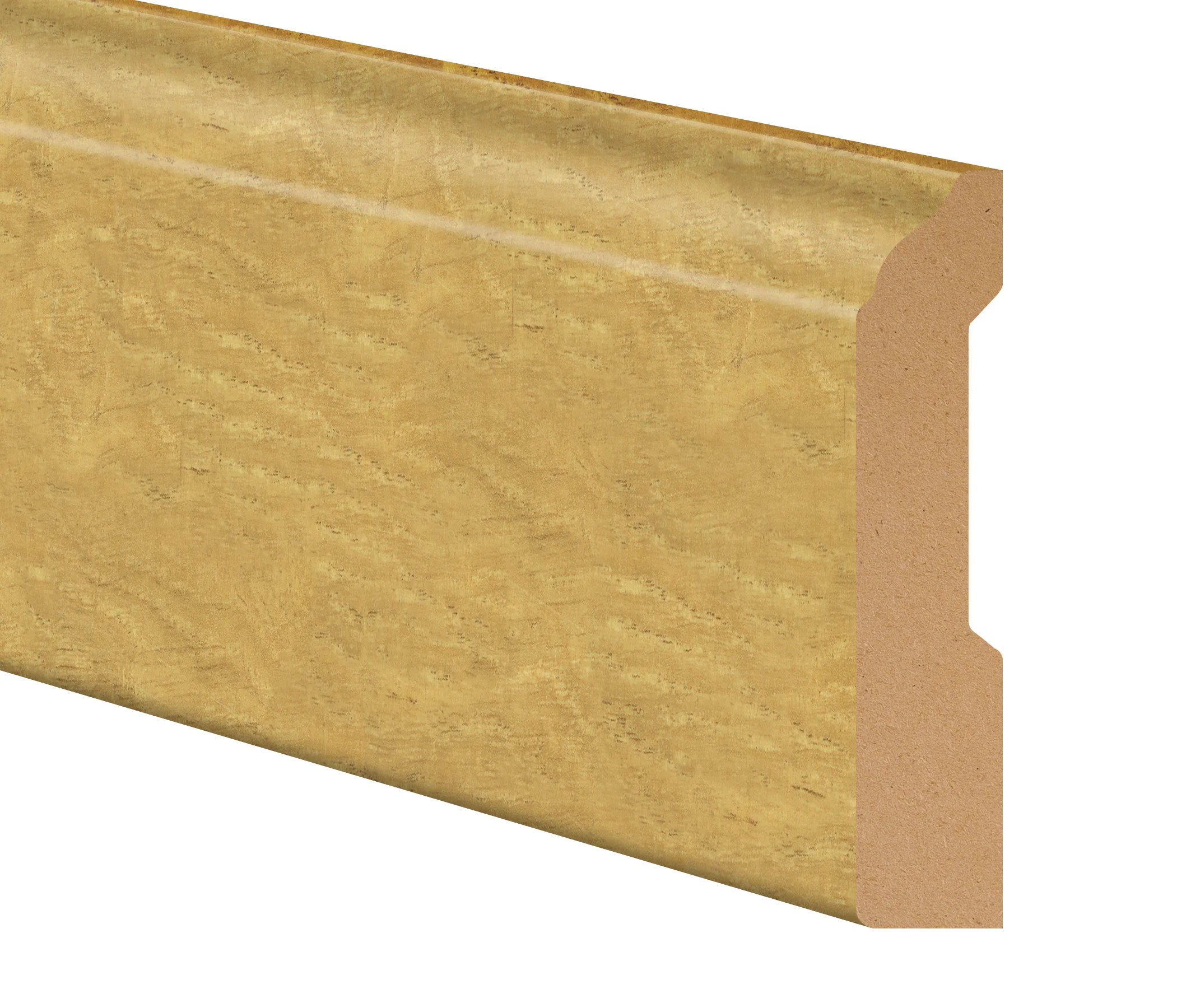 Malibu Herringbone Laminate 3.25 in wide x 7.5 ft Length Baseboard