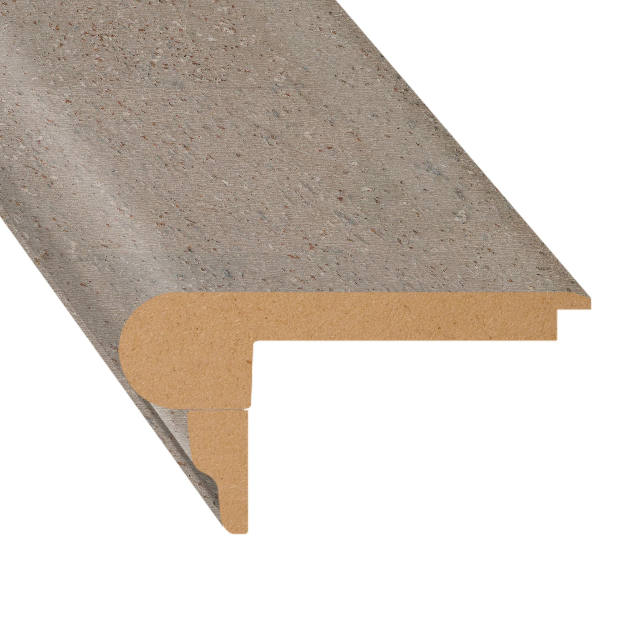 Montado Cork 3/4 in. Thick x 3 in. Wide x 7.5 ft. Length Flush Stair Nose