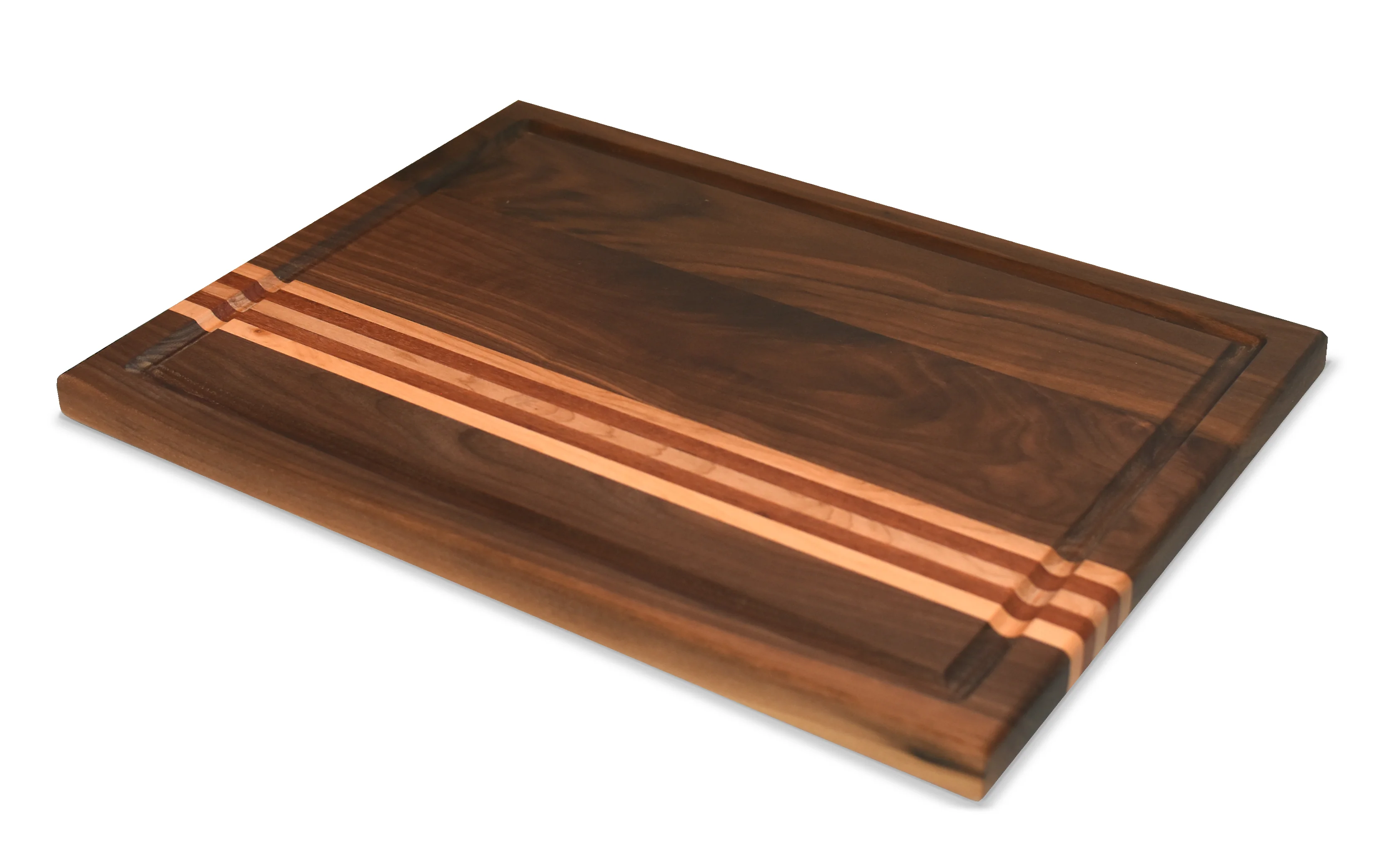 Oiled Stoverstown 20 in. Length x 15 in. Wide x 1 in. Thick Solid Butcher Block Cutting Board - Image 3