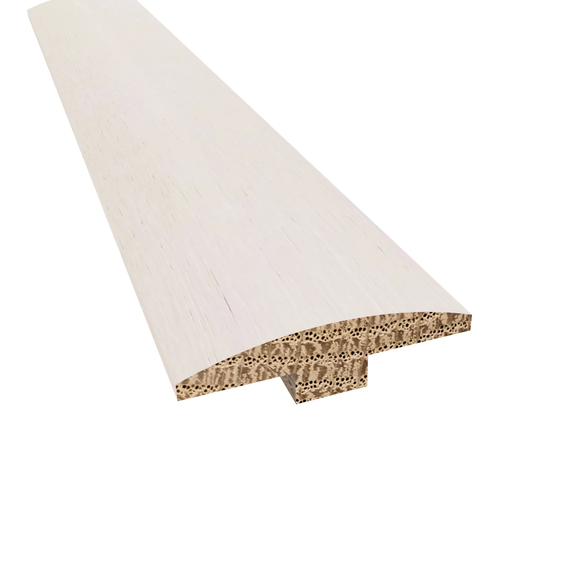 Prefinished Castlebar Oak 2 in. Wide x 6.5 ft. Length T-Molding