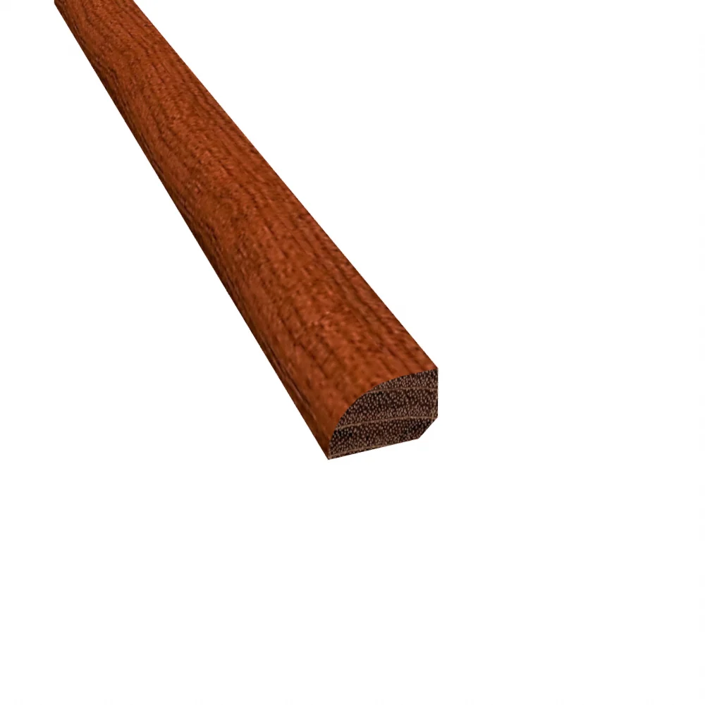 Prefinished Cumaru 3/4 in. Tall x 0.5 in. Wide x 6.5 ft. Length Shoe Molding - Image 2