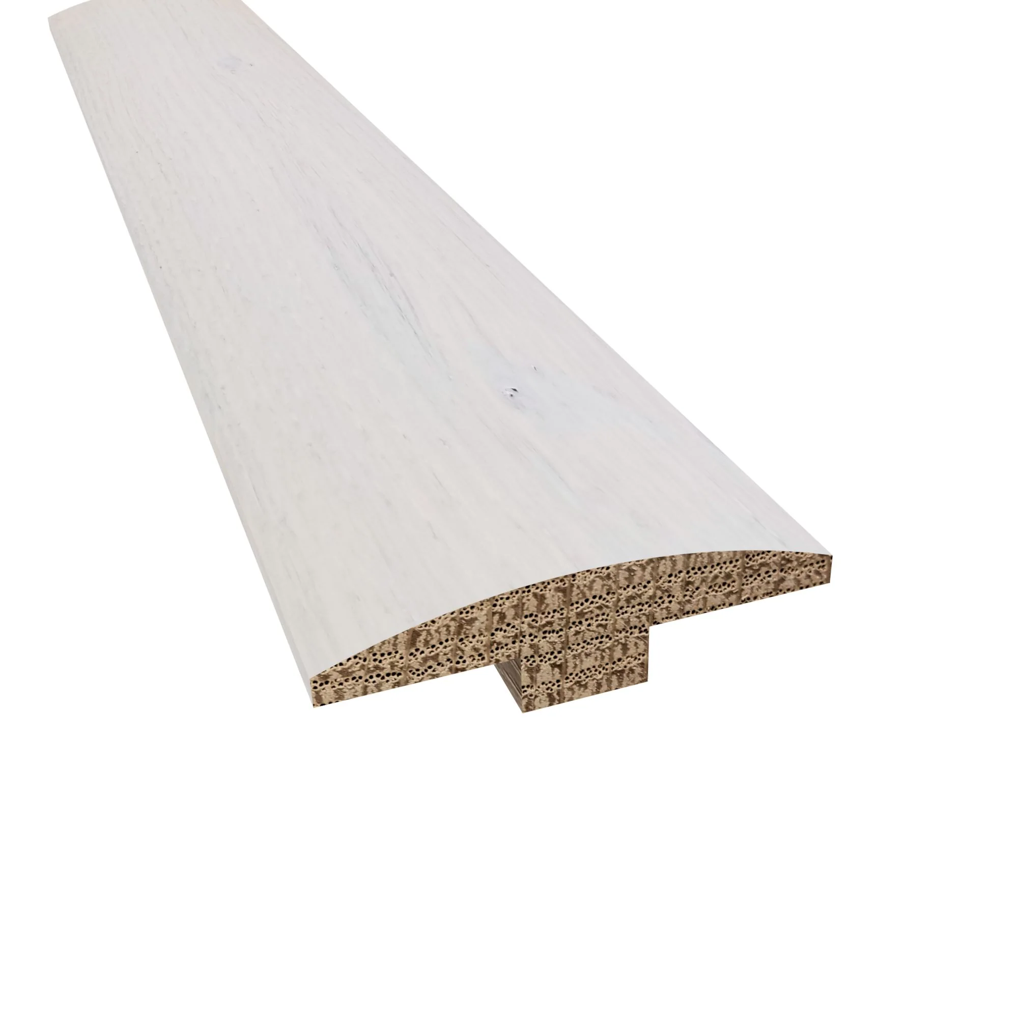 Prefinished Delaware Drift Oak 2 in. Wide x 6.5 ft. Length T-Molding