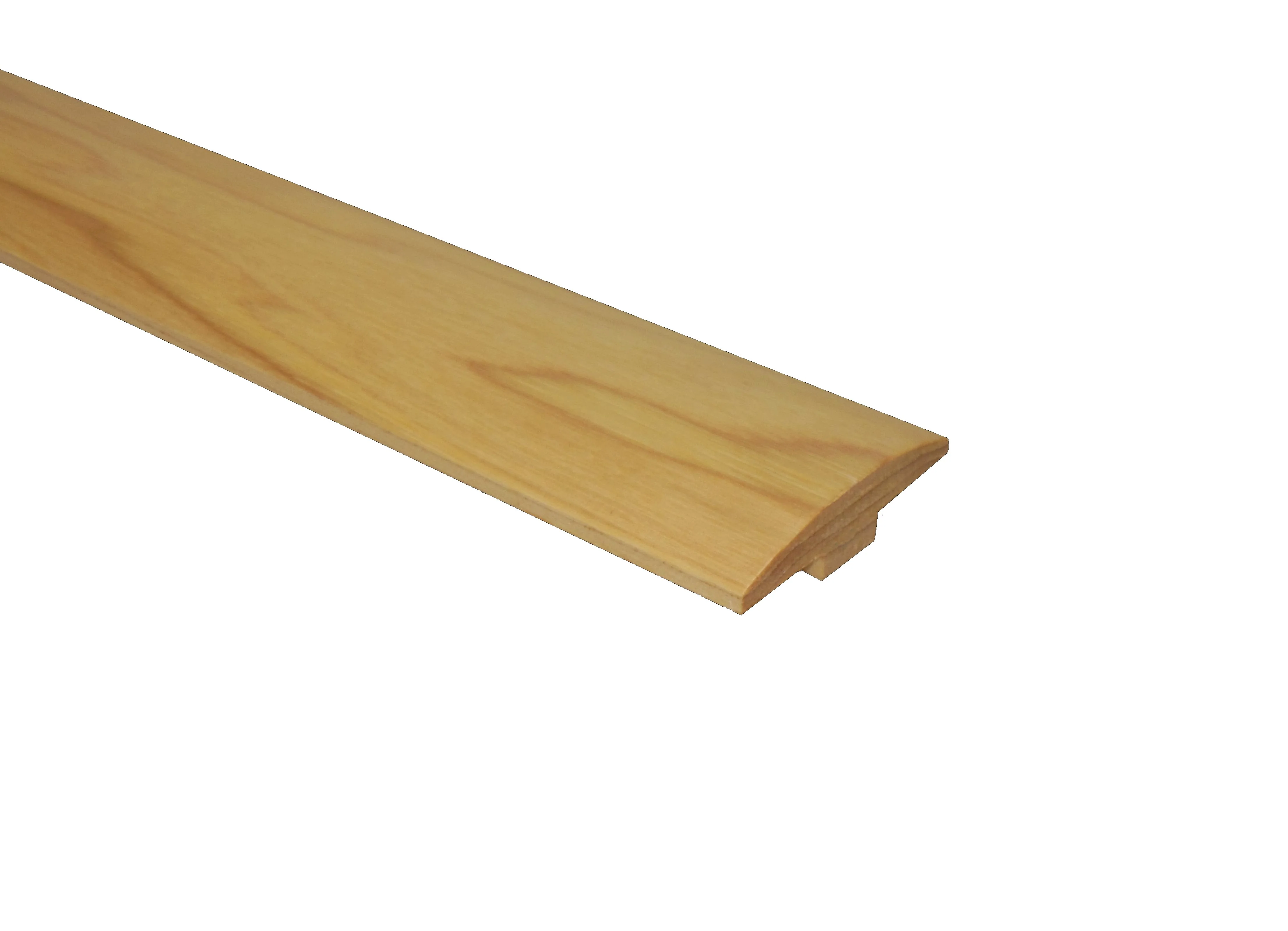 Prefinished Matte Hickory Natural 2 in. Wide x 6.5 ft. Length T-Molding