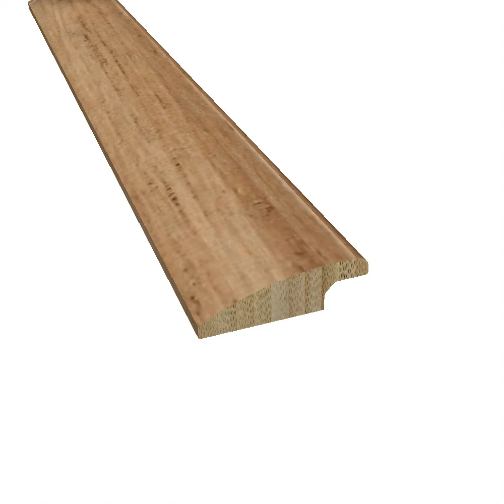 Prefinished Toffee Bamboo 1/4 in. Thick x 1.5 in. Wide x 72 in. Length Reducer