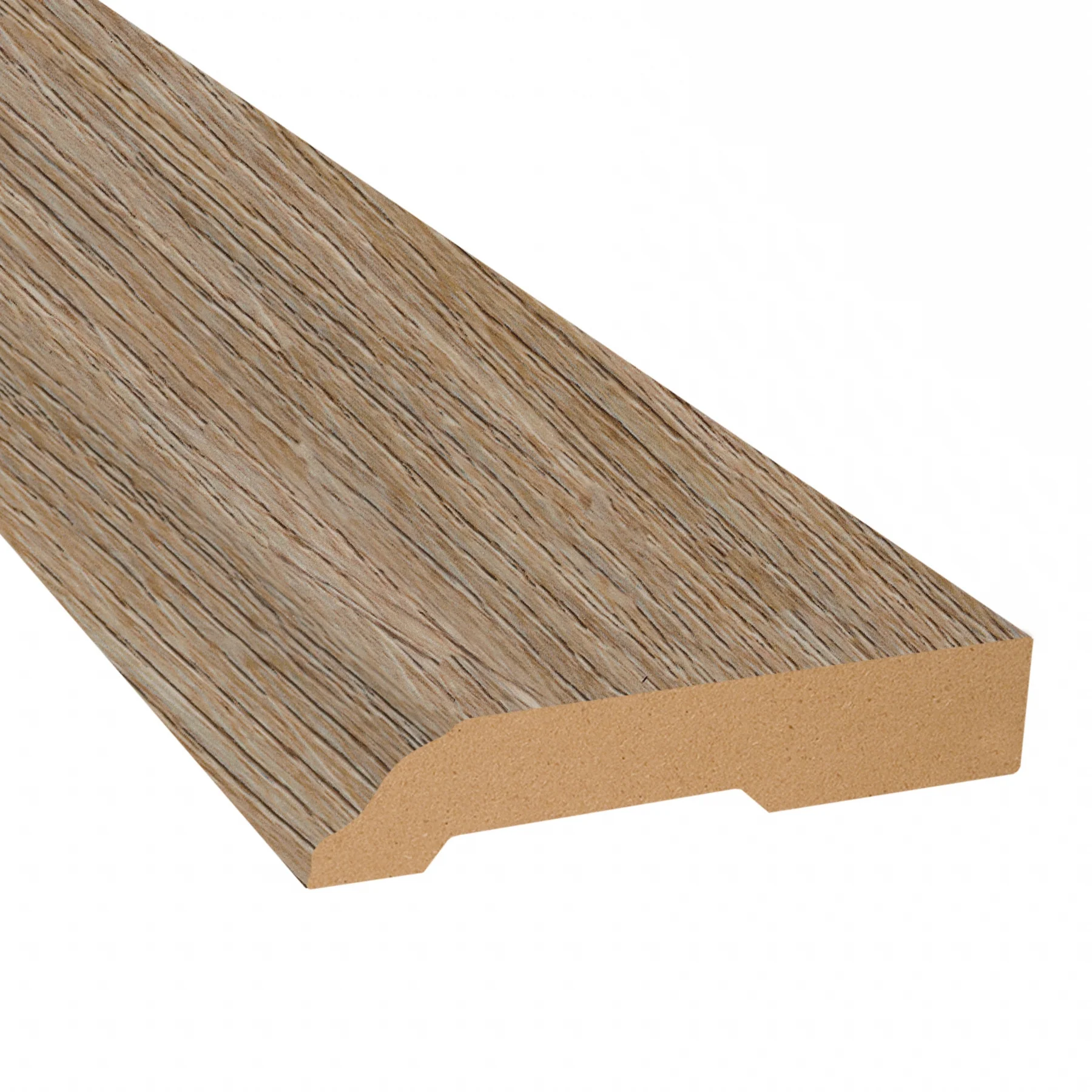 Riverwalk Vinyl 3.25 in wide x 7.5 ft Length Baseboard - Image 2