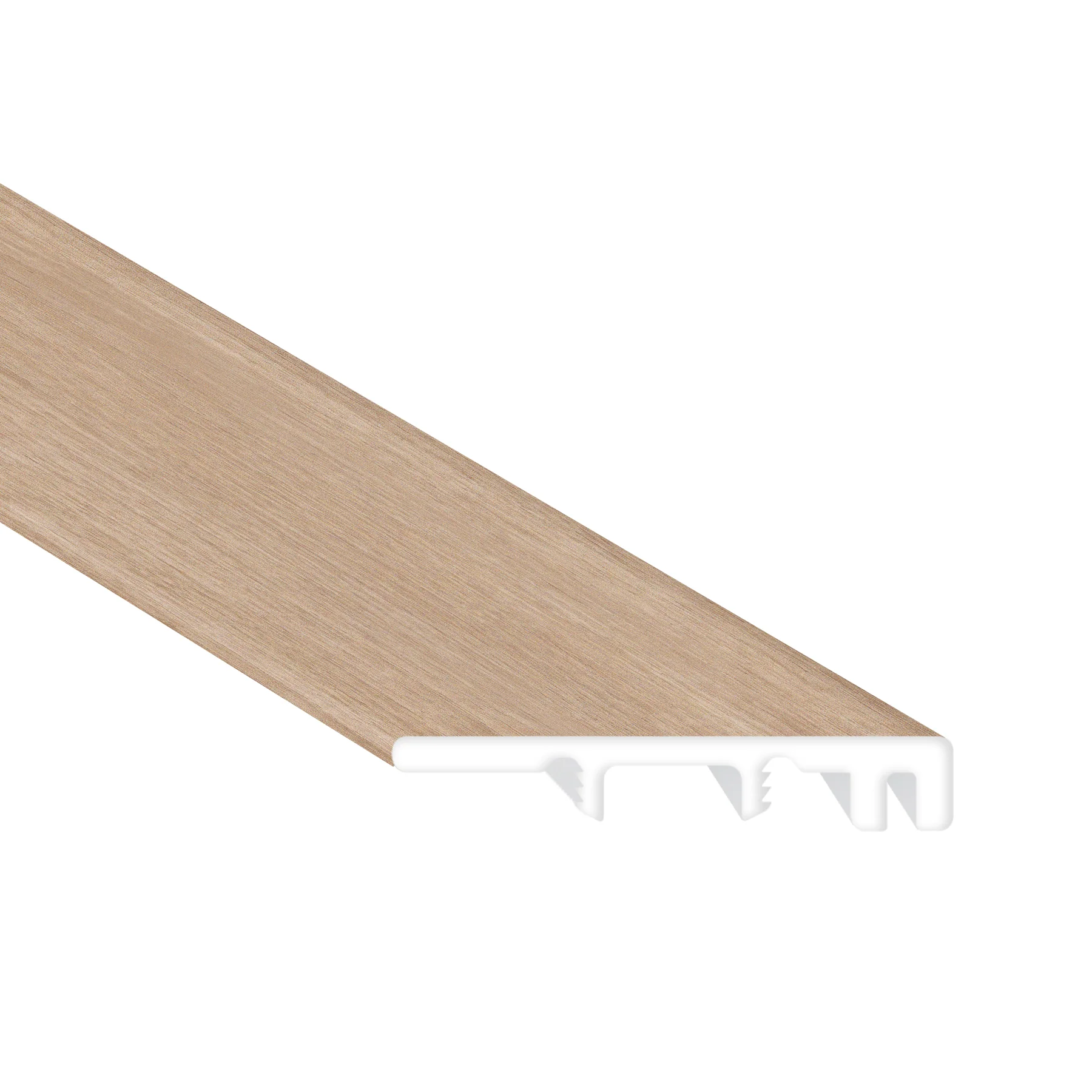 Rotterdam Autumn Oak Waterproof 1.5 in. Wide x 7.5 ft Length End Cap