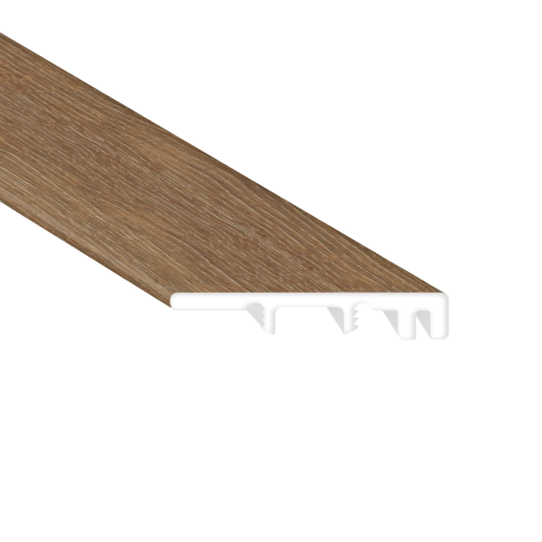 Sagrada Oak Waterproof Hybrid Resilient 1.5 in. Wide x 7.5 ft. Length End Cap