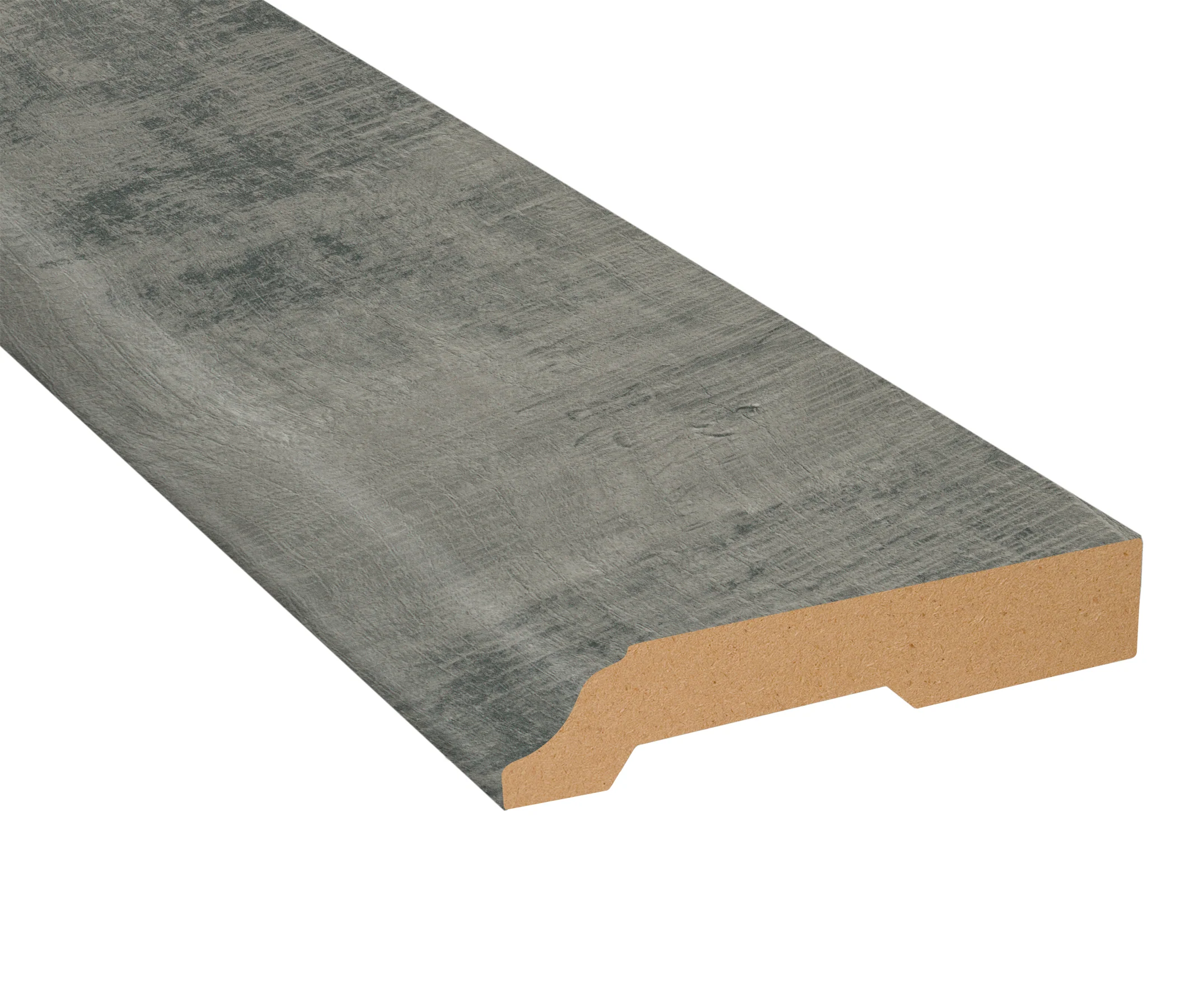 Shelter Bay Oak Laminate 3-1/4 in. Tall x 0.63 in. Thick x 7.5 ft. Length Baseboard