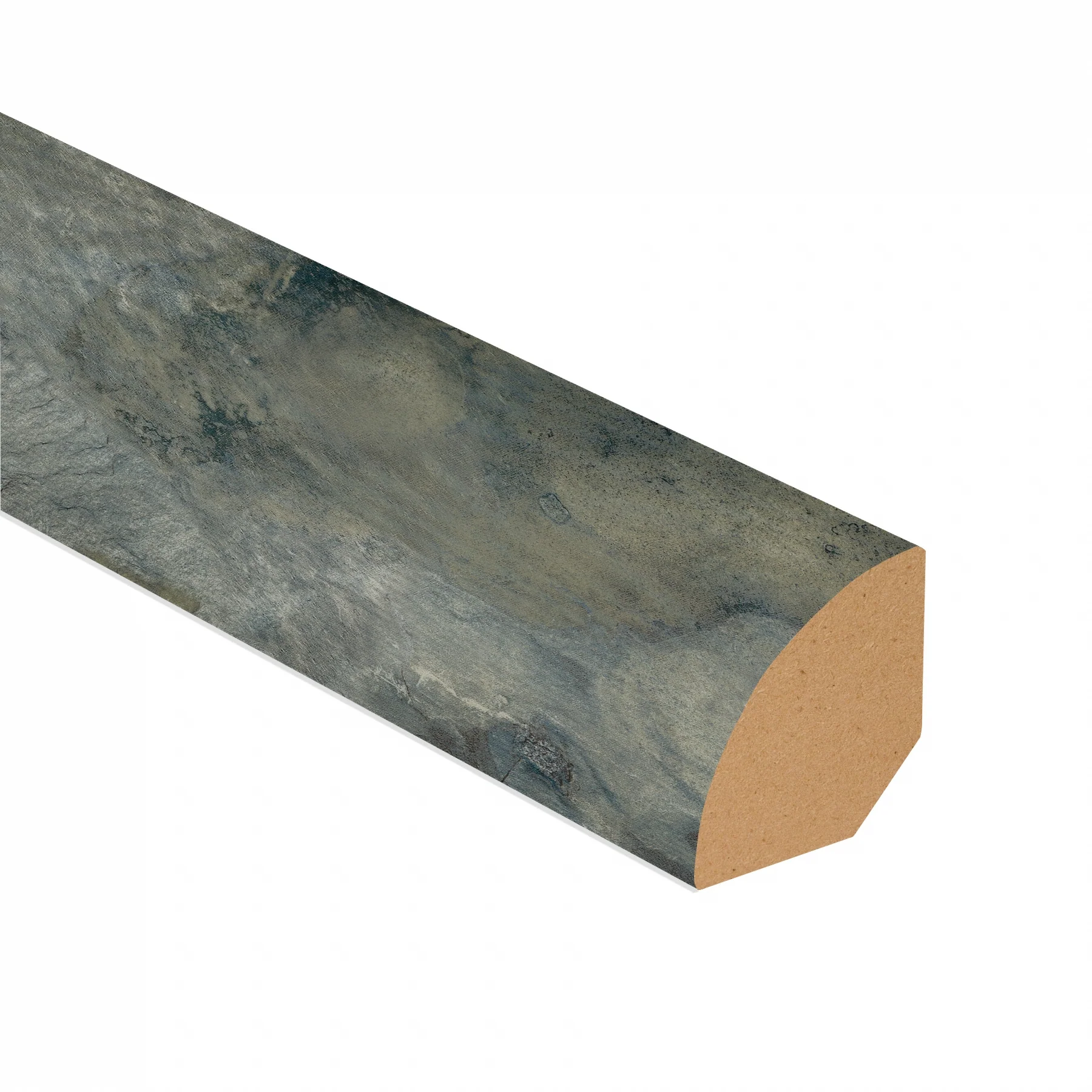 Sierra Blue Slate Vinyl 0.75 in wide x 7.5 ft length Quarter Round