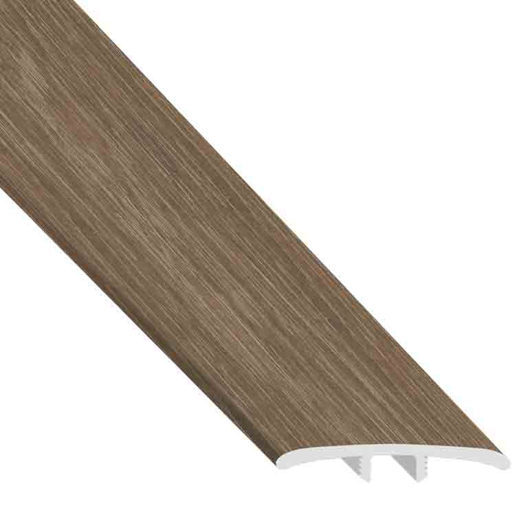 Sirena Oak Hybrid Resilient Waterproof 1.77 in wide x 7.5 ft Length Low Profile T-Molding