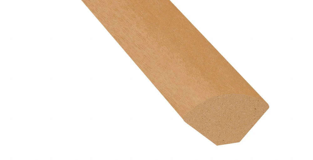 Sugar Cane Koa Vinyl 0.75 in wide x 7.5 ft length Quarter Round