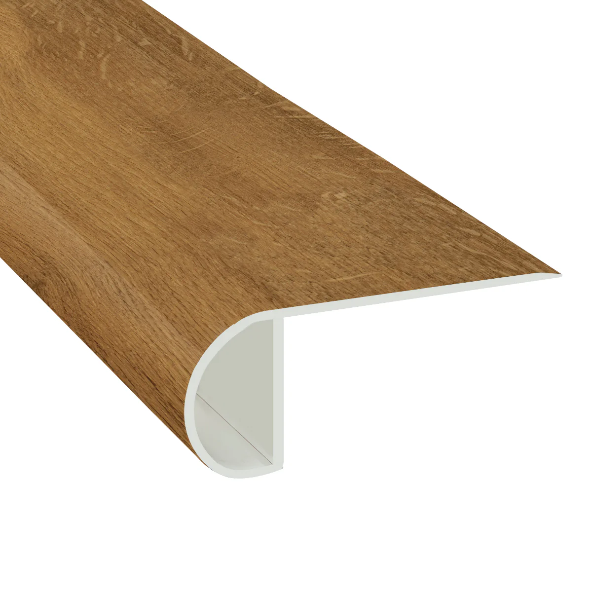 Sylvan Gold Oak Waterproof Cork 1 in. Thick x 2.25 in. Wide x 7.5 ft. Length Low Profile Stair Nose