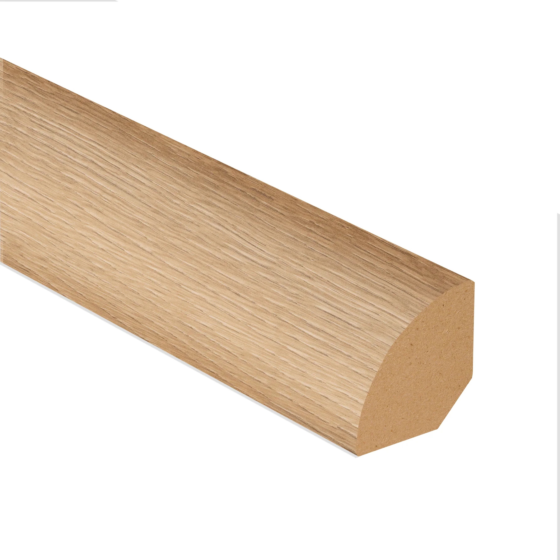 Traverse City Oak Laminate 3/4 in. Tall x 0.75 in. Wide x 7.5 ft. Length Quarter Round