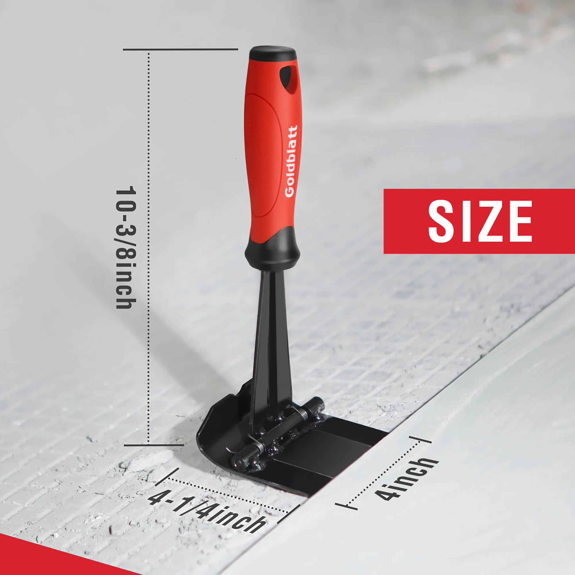 Trim Puller, Removal Tool for Baseboard, Molding, Siding & Flooring Removal - Image 4