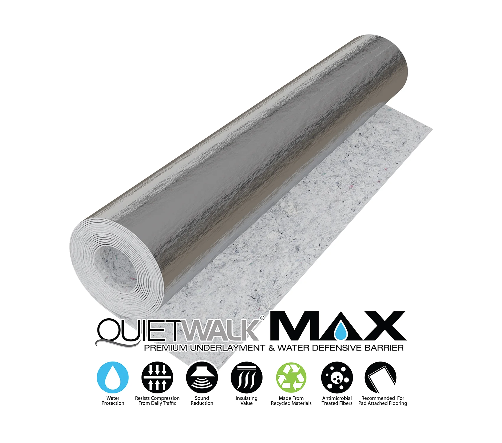Underlayment - QuietWalk Max 360sft