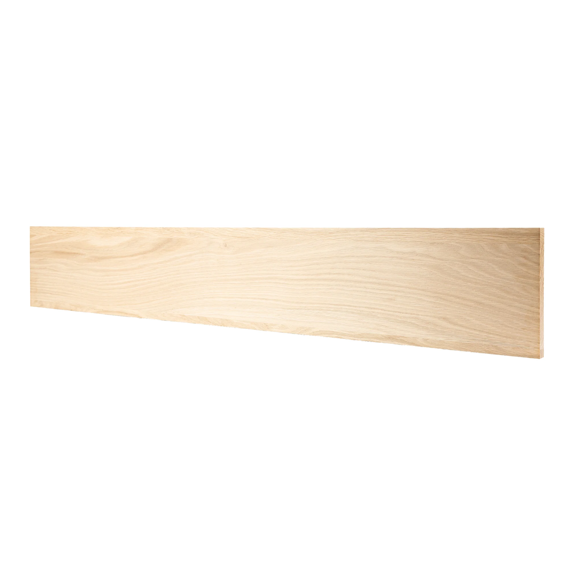 Unfinished White Oak Solid Hardwood 3/4 in thick x 7.25 in wide x 48 in Length Riser